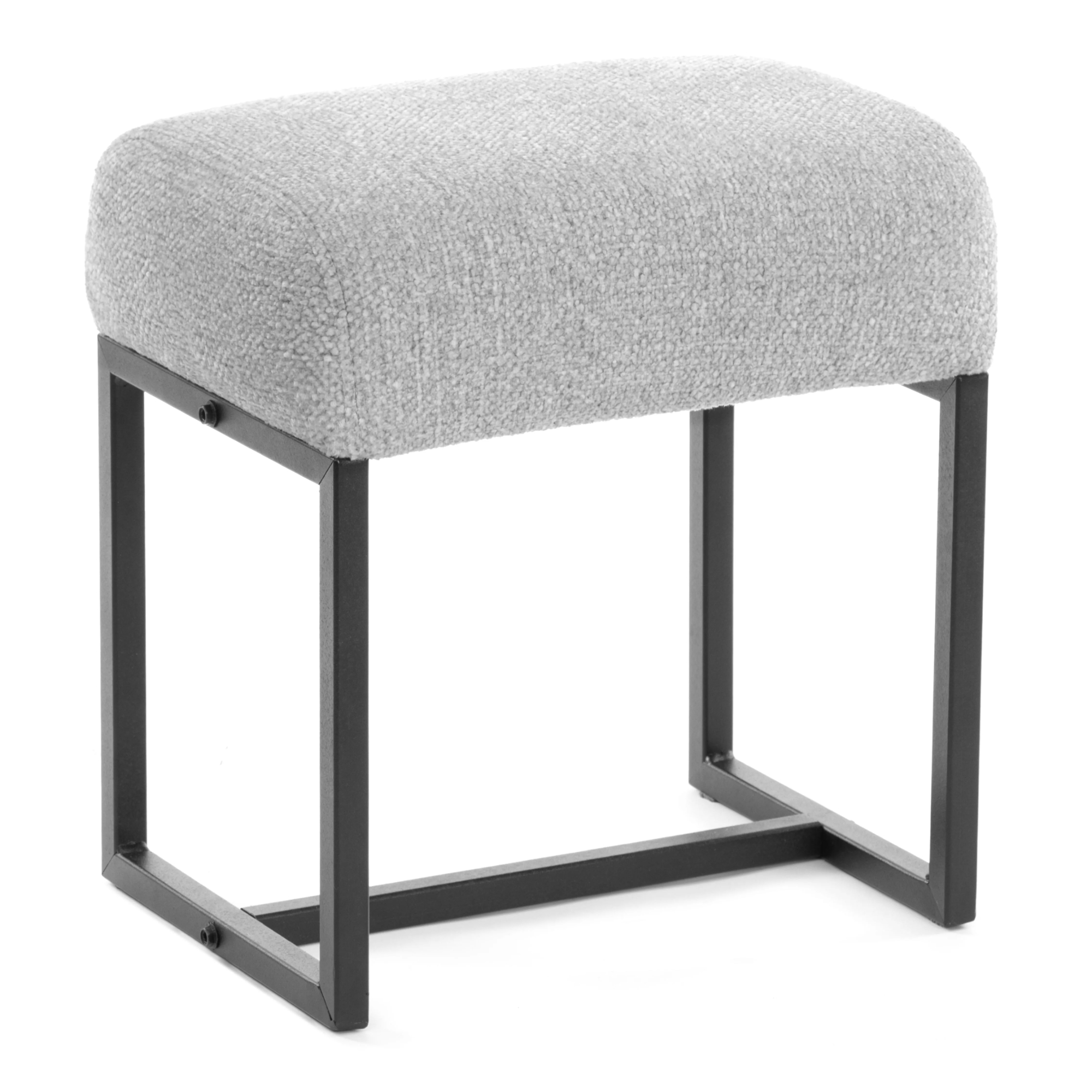 Пуф TC Charli LuxЧарли Люкс велюрбукле VT shape silver 4499₽