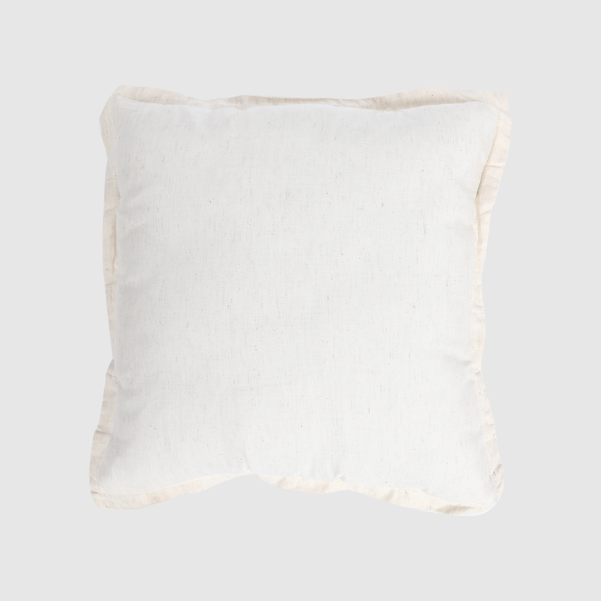 Подушка декоративная Hometex льняная с бортом 45x45 см эир