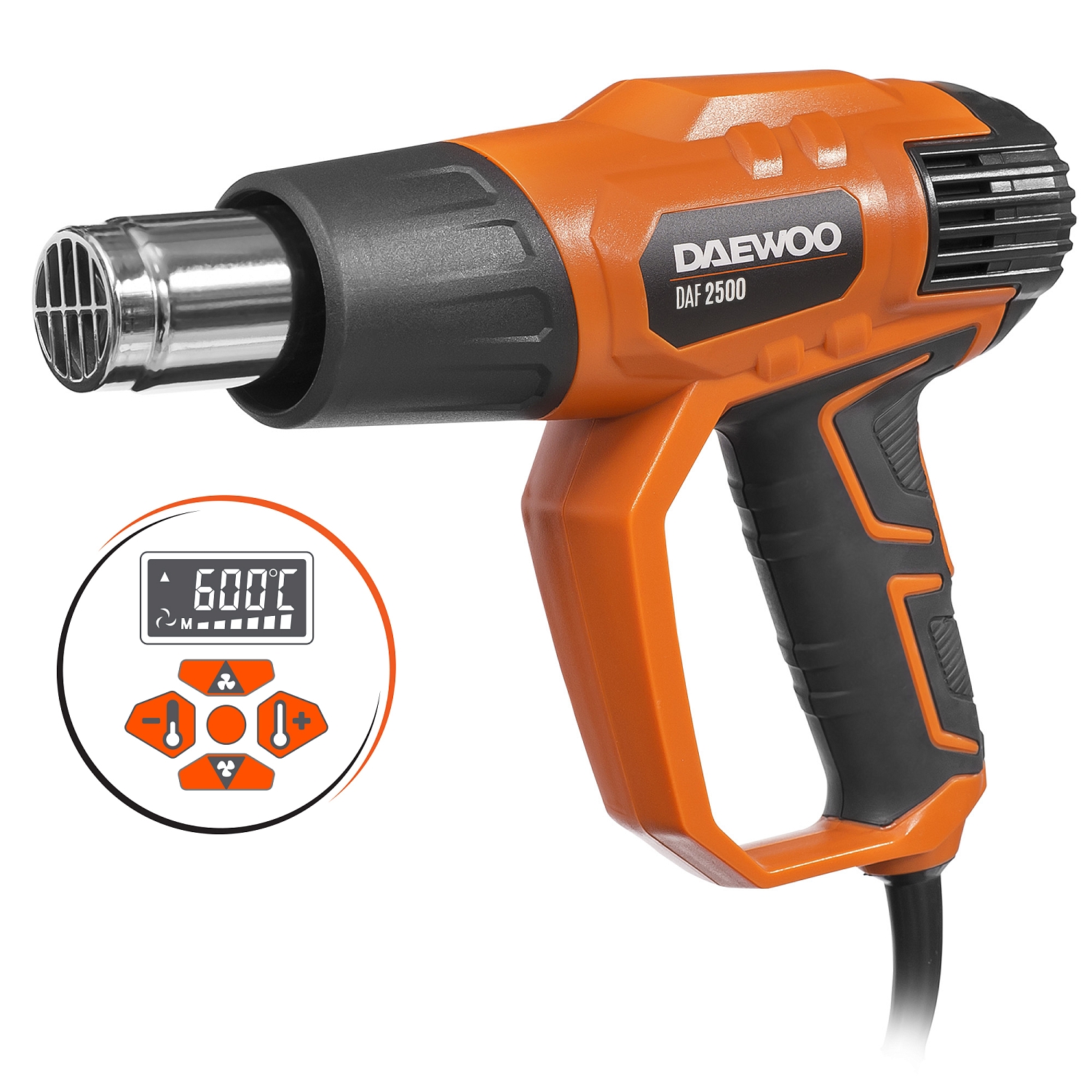 Фен технический с LCD дисплеем DAEWOO DAF 2500