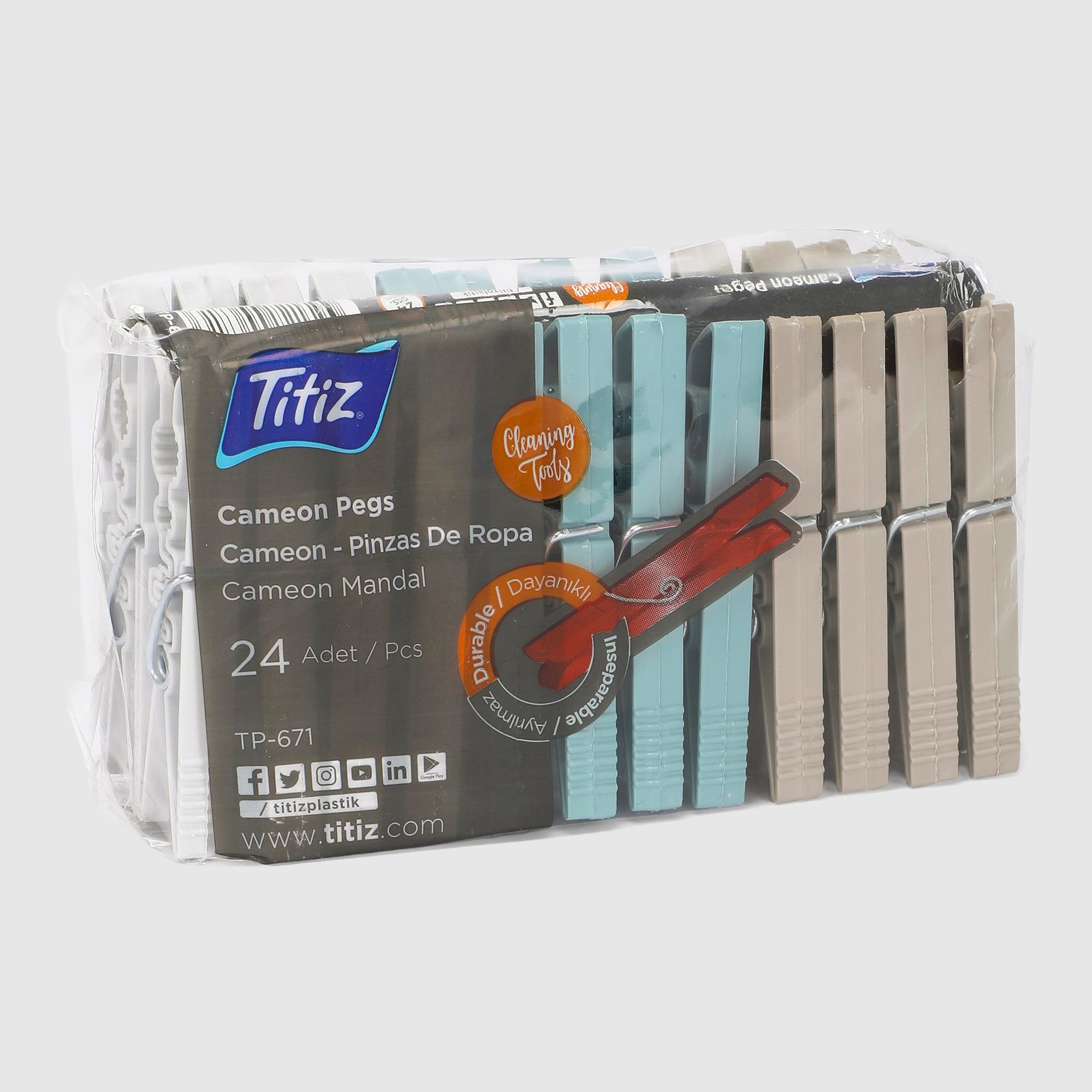 Прищепки Titiz Plastik tp-671 189₽