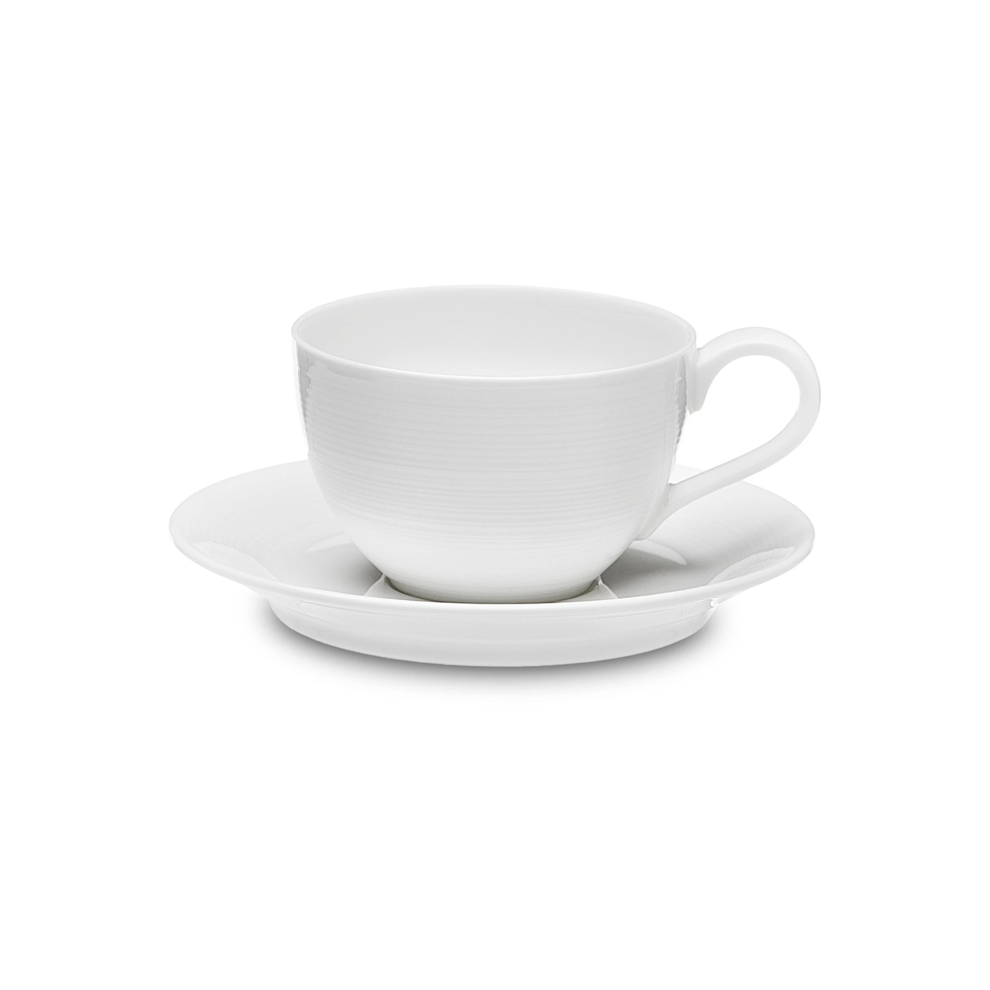 Чашка для эспрессо с блюдцем Narumi Терраса 100 мл, рельеф, фарфор костяной