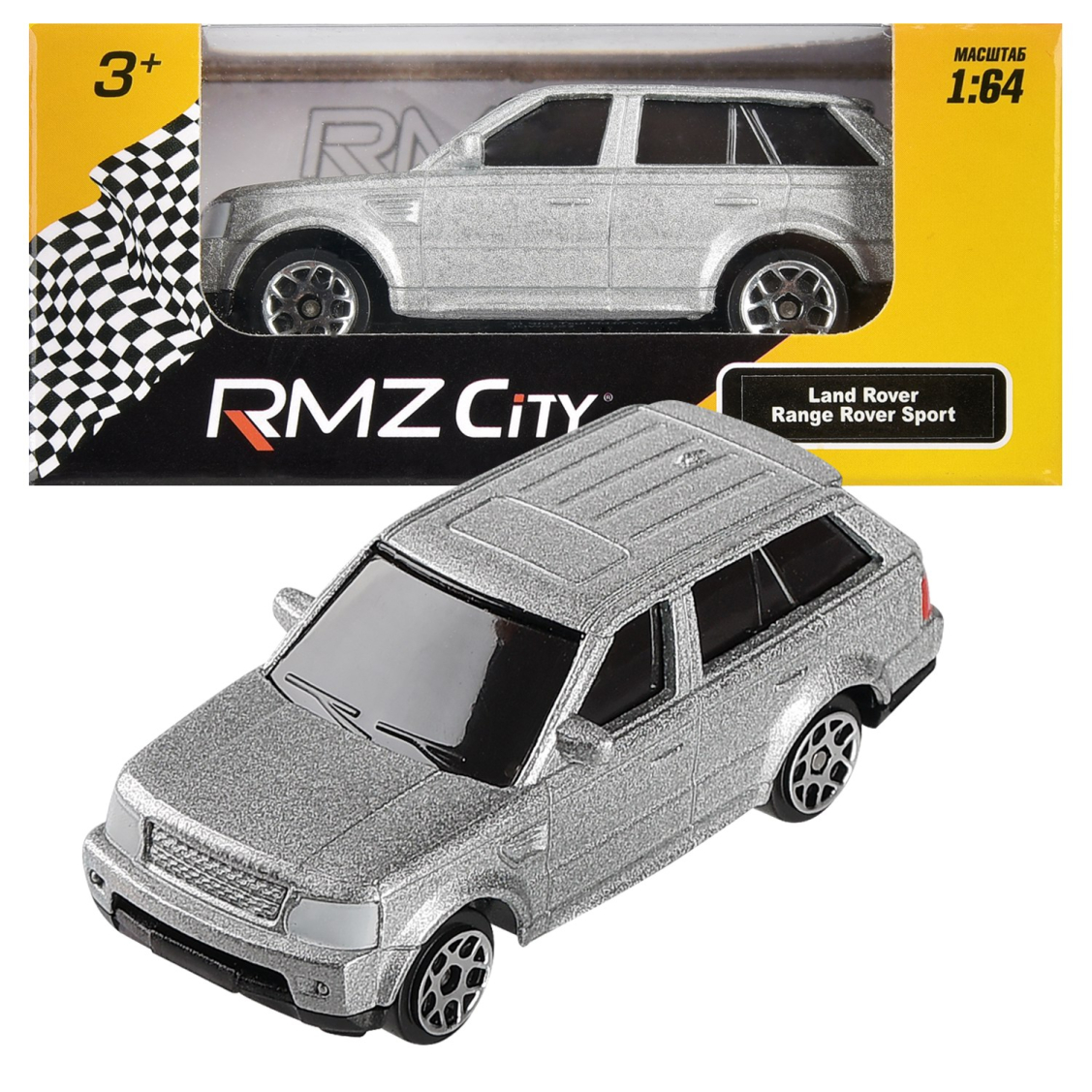 Машина металлическая RMZ City 164 Range Rover Sport без механизмов масштаб 164 Лицензионная модель 149₽