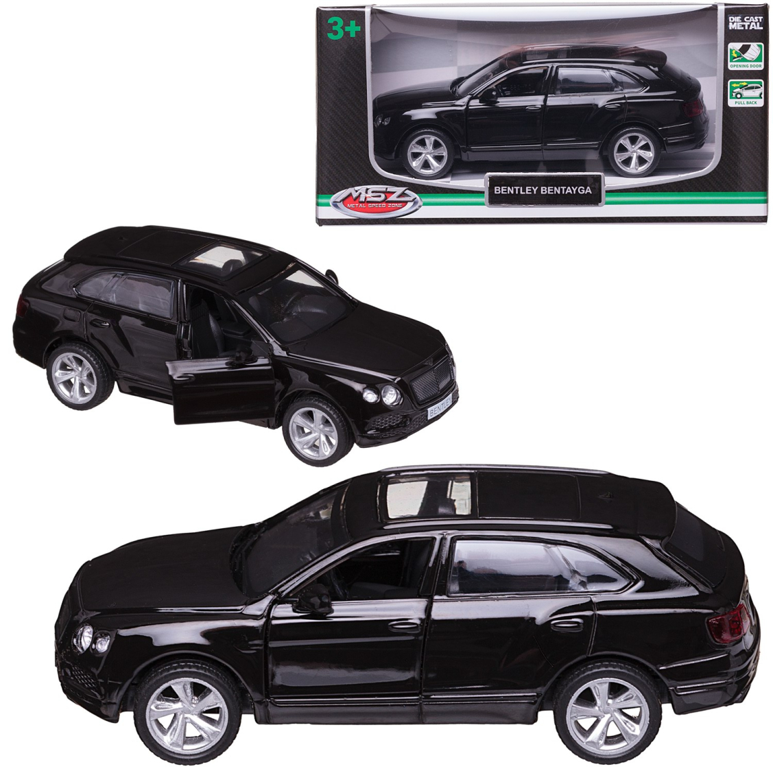 Машинка MSZ Bentley Bentayga масштаб 1:43