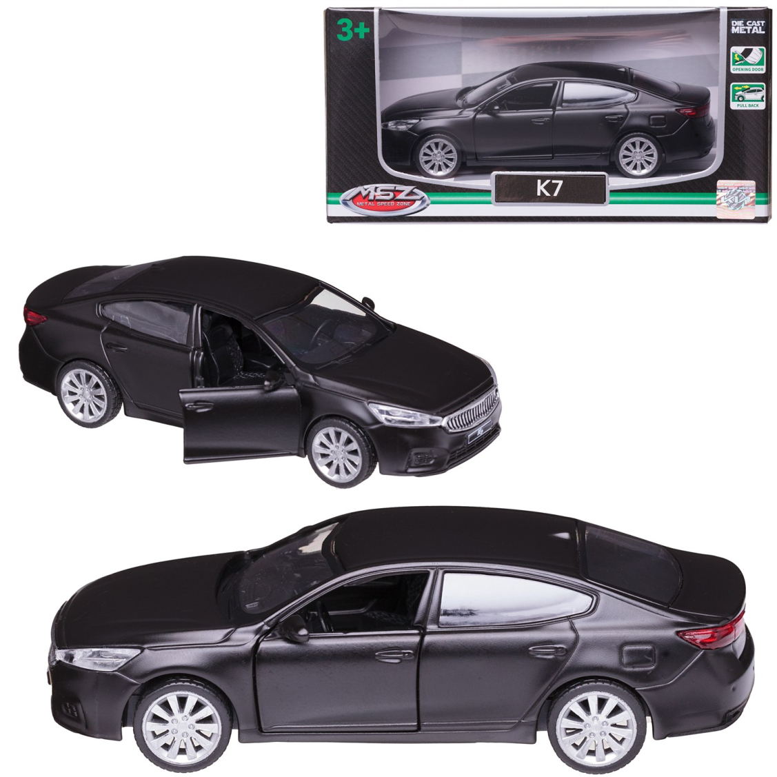 Машинка MSZ Kia К7 масштаб 143 249₽