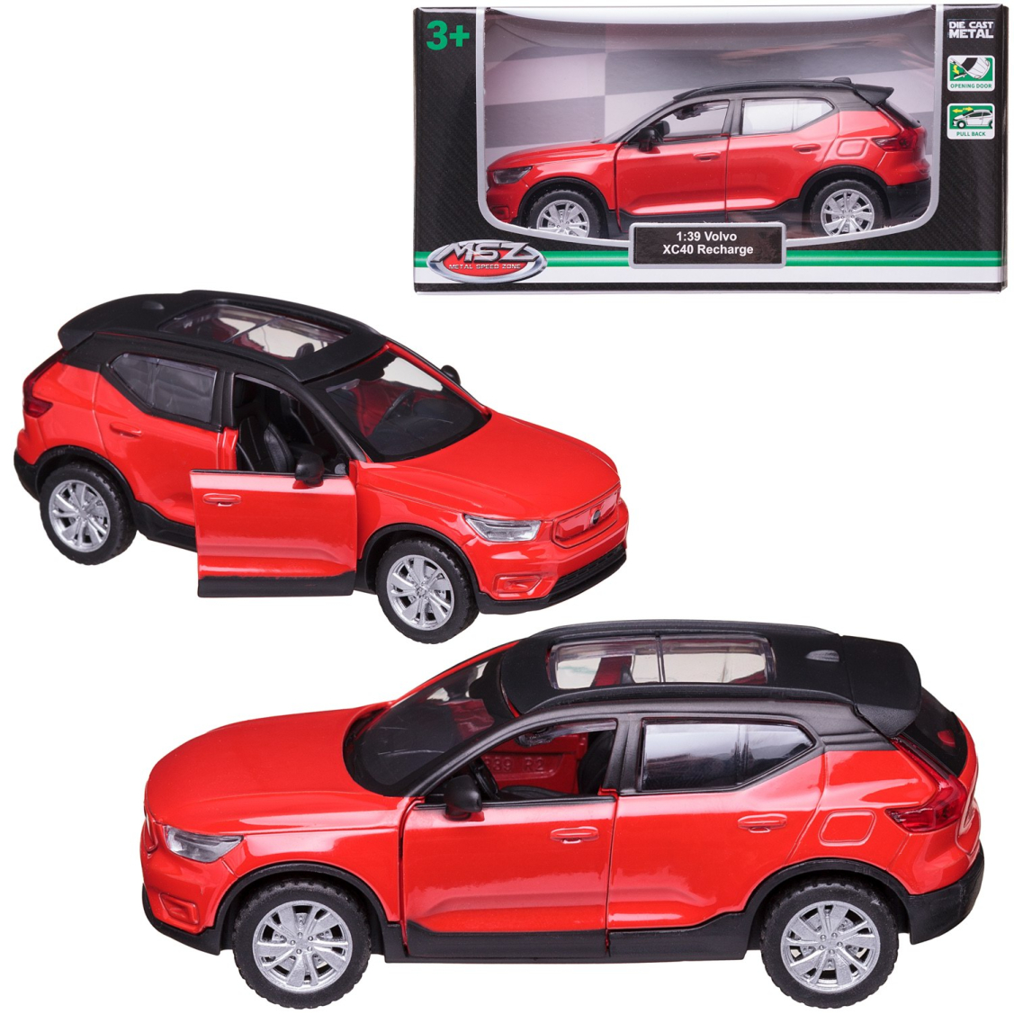 Машинка MSZ Volvo XC40 масштаб 143 249₽