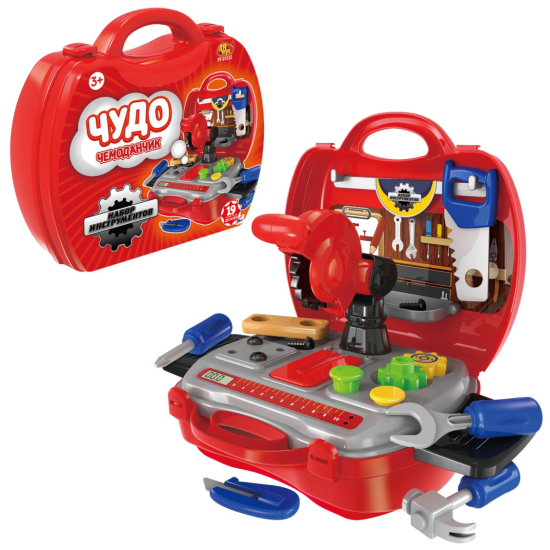 Игровой набор Abtoys Чудо-чемоданчик Набор инструментов 19 предметов 799₽