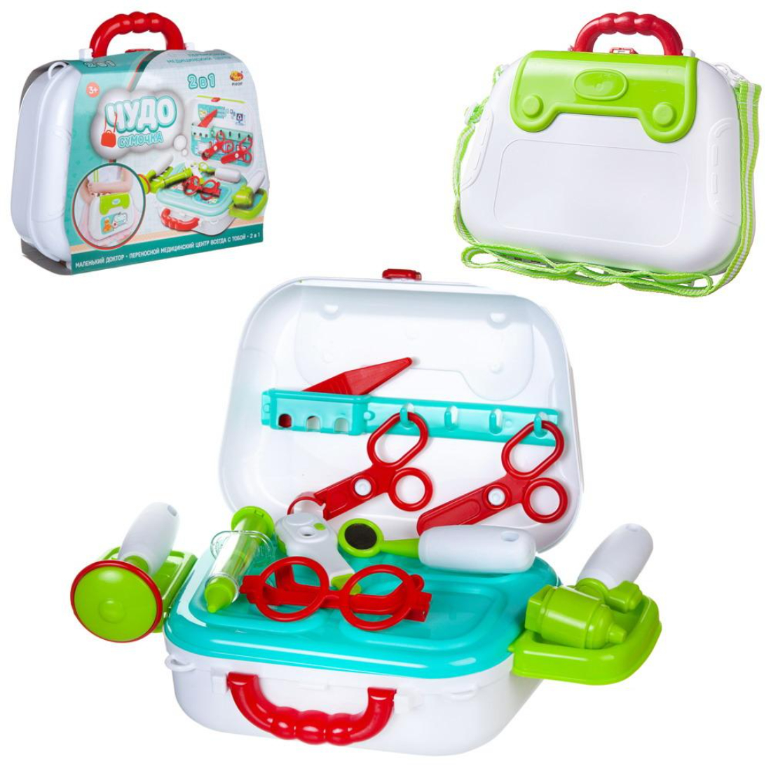 Игровой набор Abtoys Чудо-сумочка Набор Маленький доктор 13 предметов 809₽