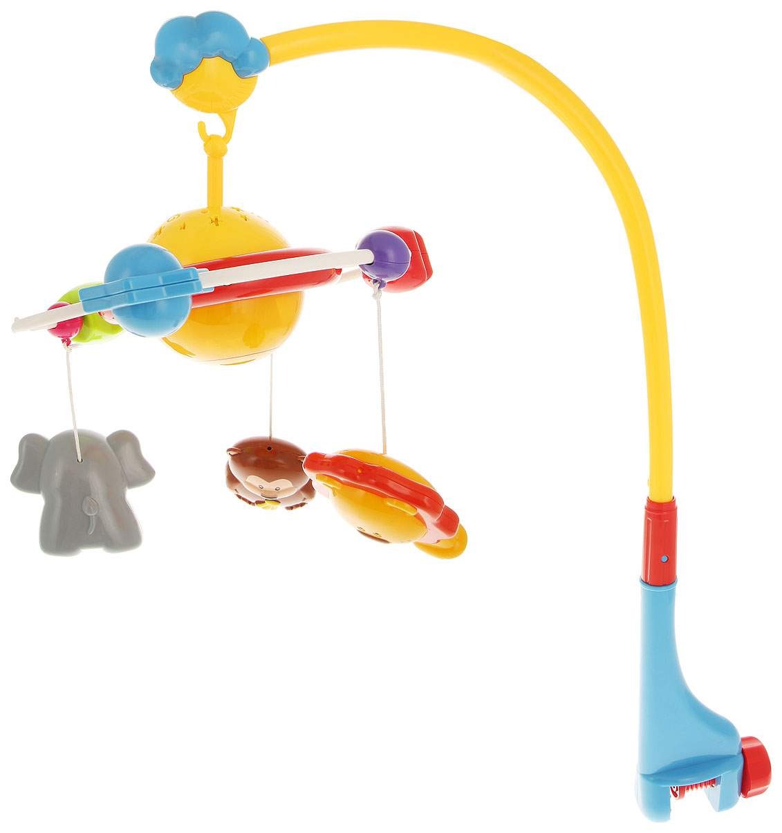 Мобиль Junfa Весёлые животные со звуковыми и световыми эффектами SL81017A 1599₽