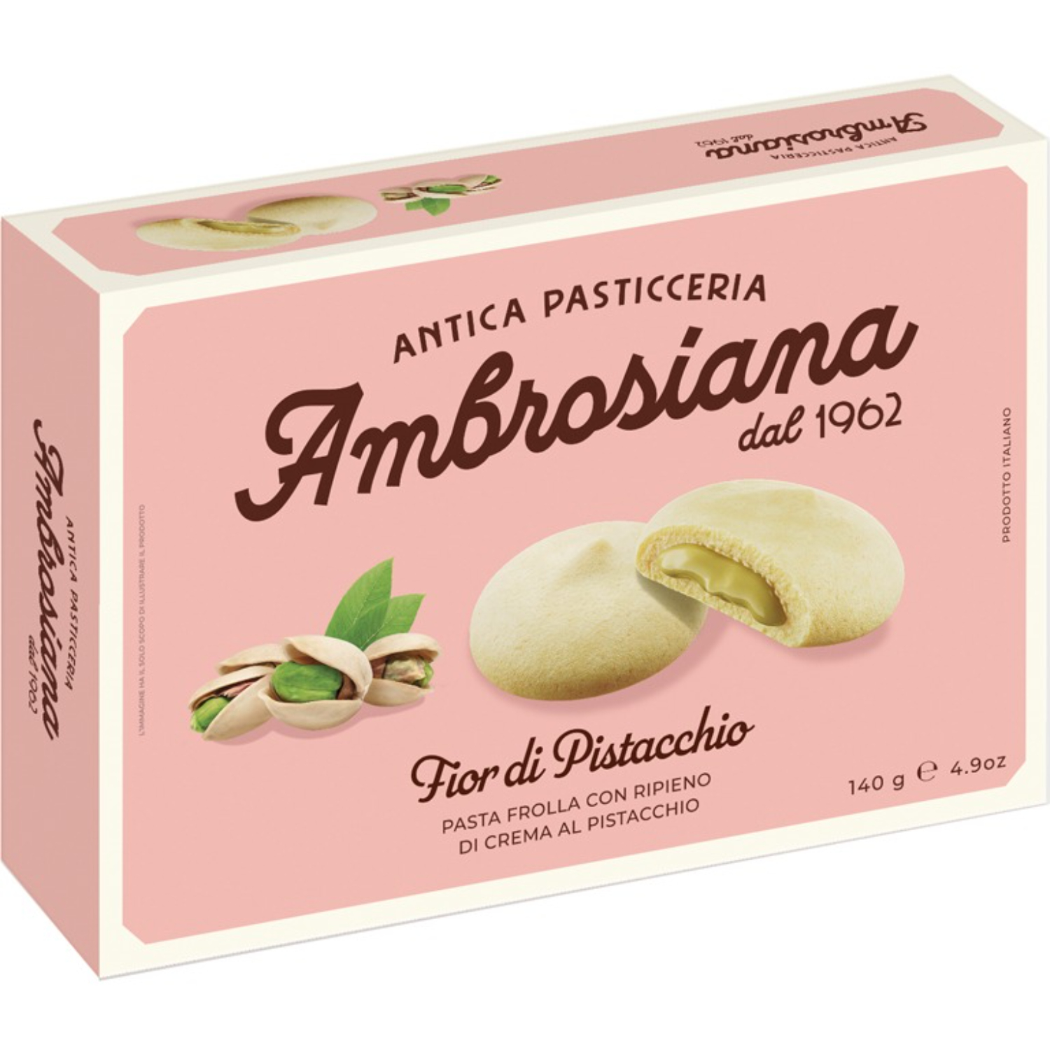 Печенье Ambrosiana fior di pistacchio 140 г