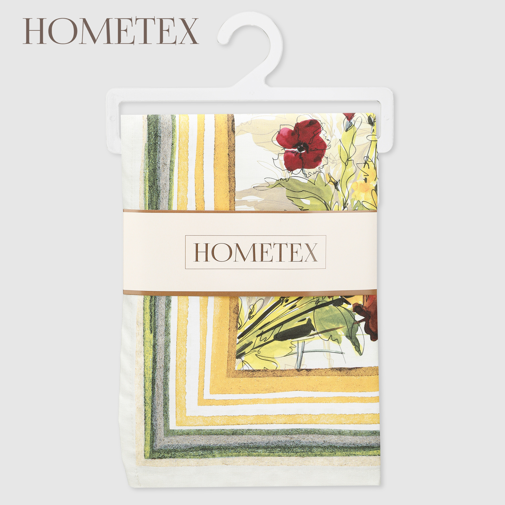 Скатерть Hometex полевые цветы твилл 140х180 см 1990₽