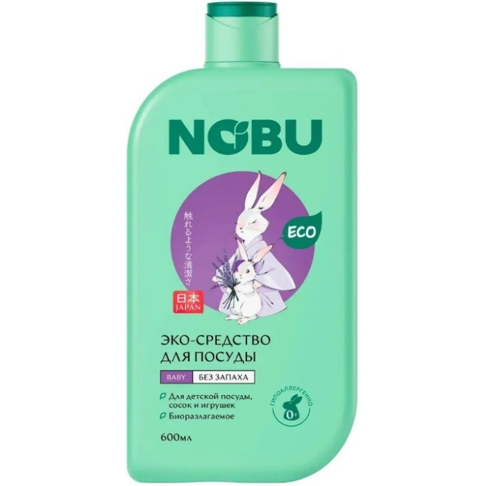 Средство для мытья детской посуды и игрушек Nobu Baby 600 мл