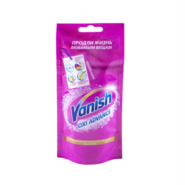 Пятновыводитель для тканей Vanish Oxi Advance 100 мл 99₽