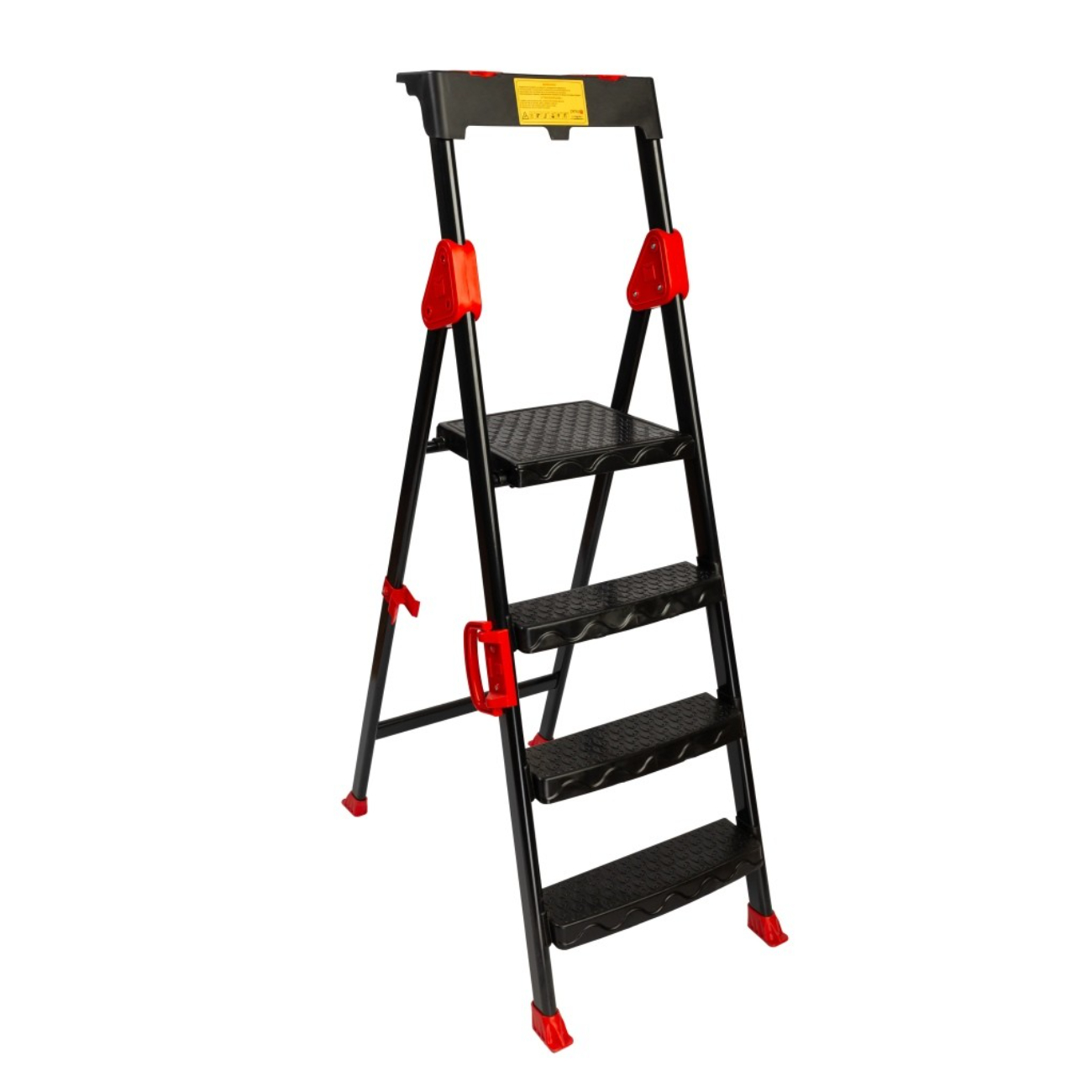 Стремянка стальная 4-ступенчатая чёрная 5299₽