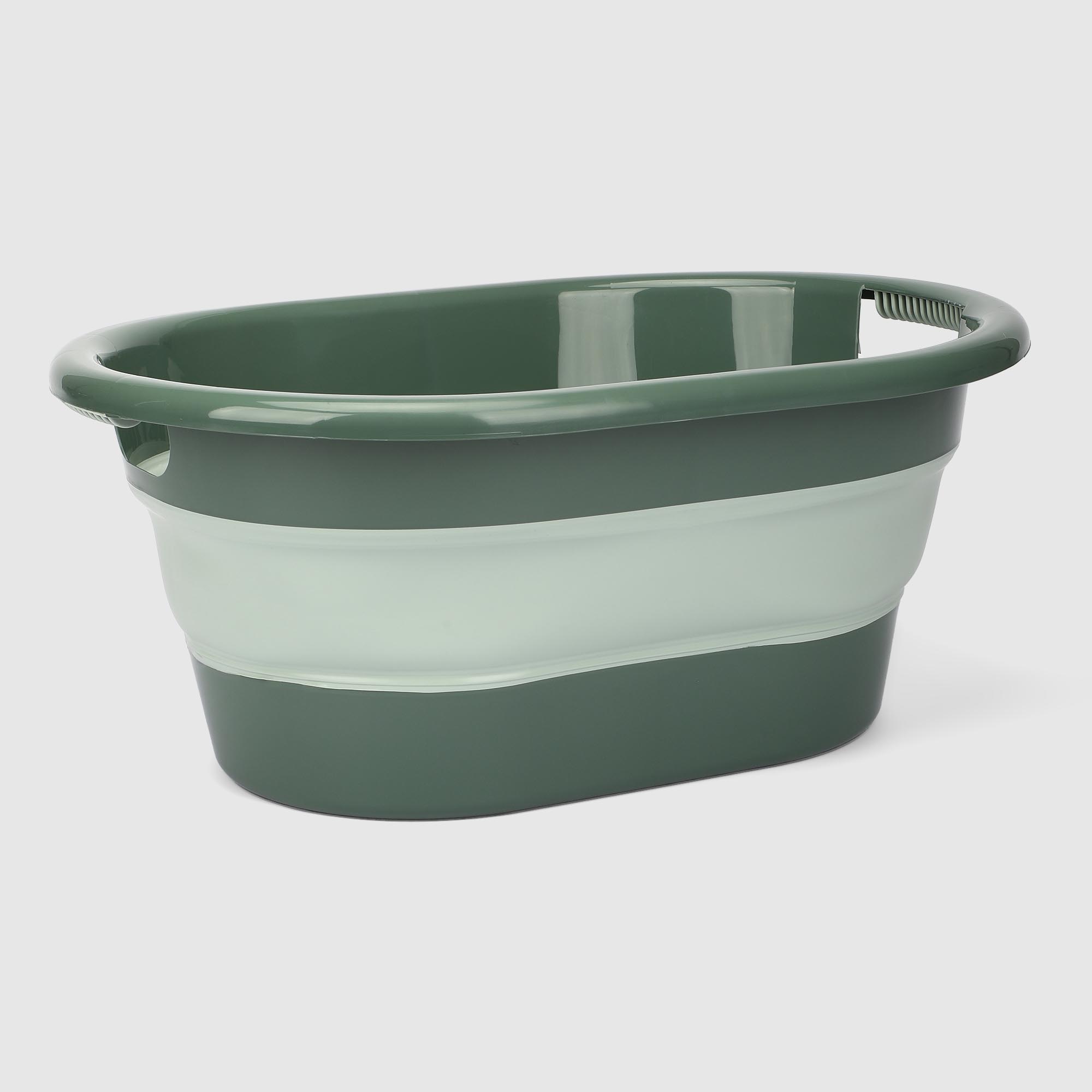 Корзина складная Qlux 2 - зеленая x8 50х37 см 999₽