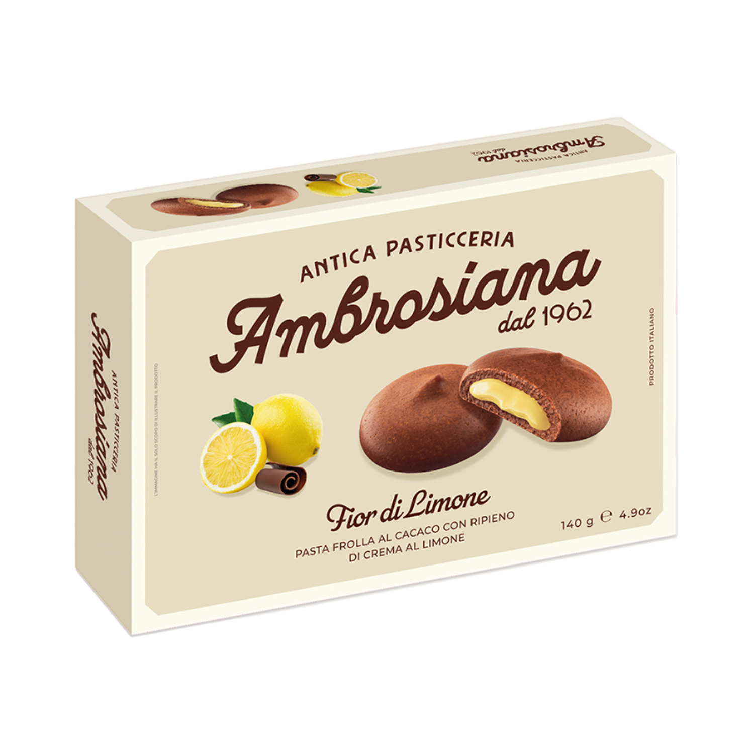 Печенье Ambrosiana fior de limone 140 г