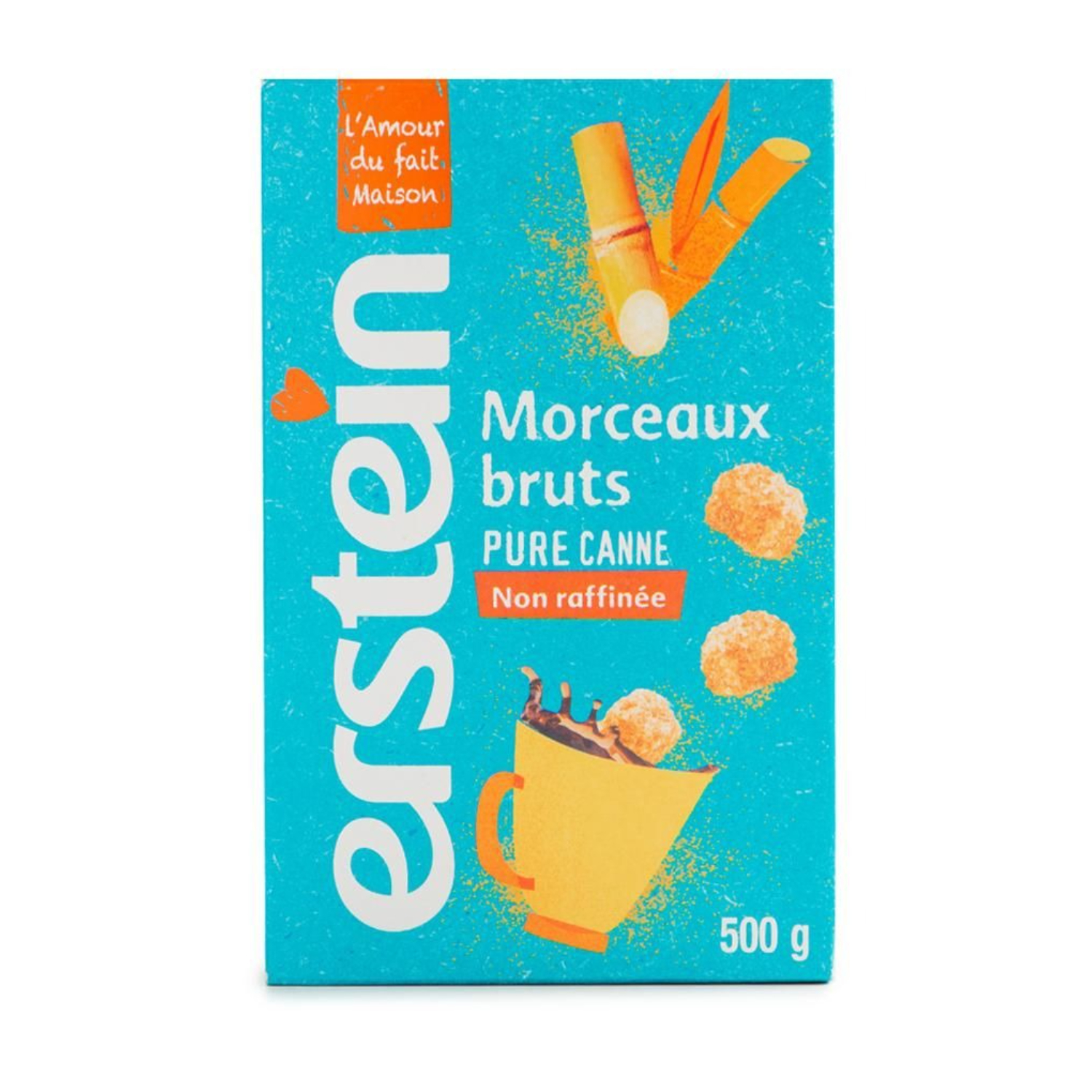 Сахар Erstein тростниковый колотый 500 г 439₽