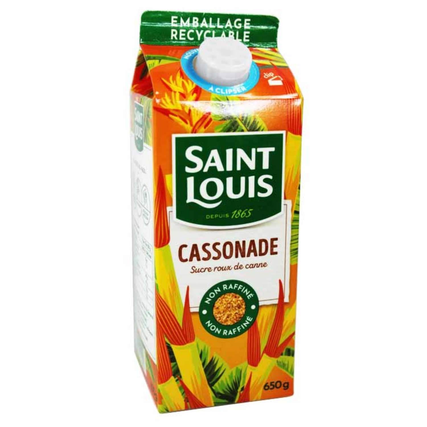 Сахар Saint Louis сырец рыжий 650 г 439₽