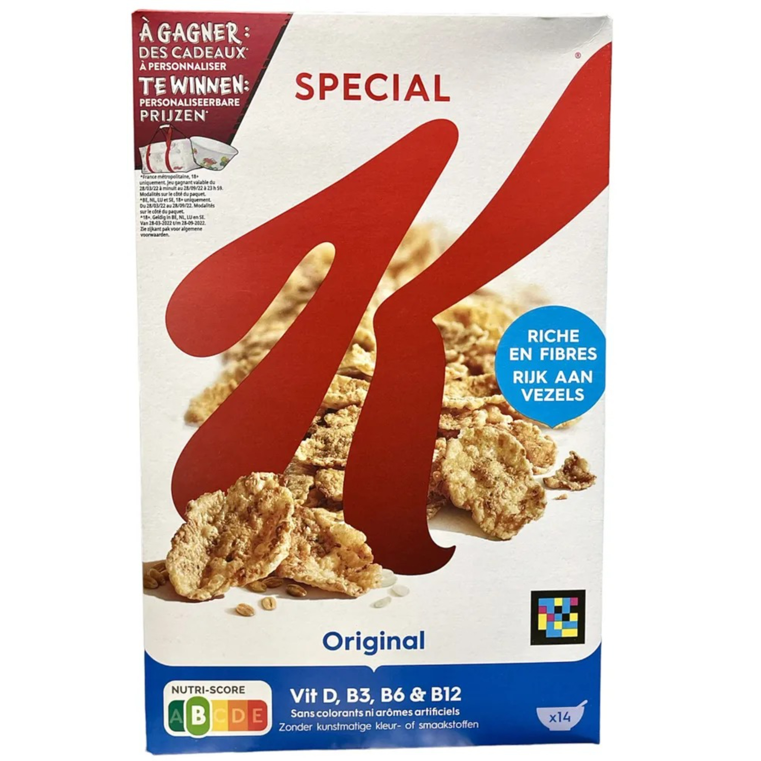 Хлопья Kelloggs special для завтрака 500 г 1199₽