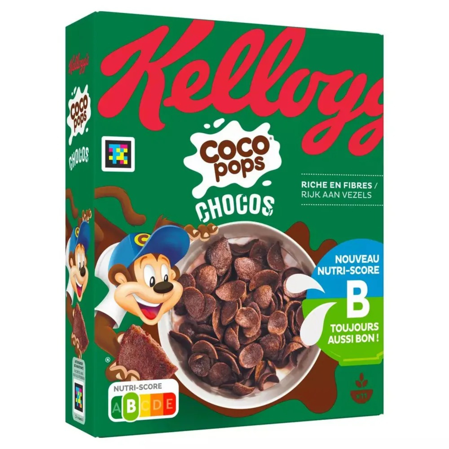 Завтрак сухой Kelloggs шоколадные лепестки 330 г 809₽