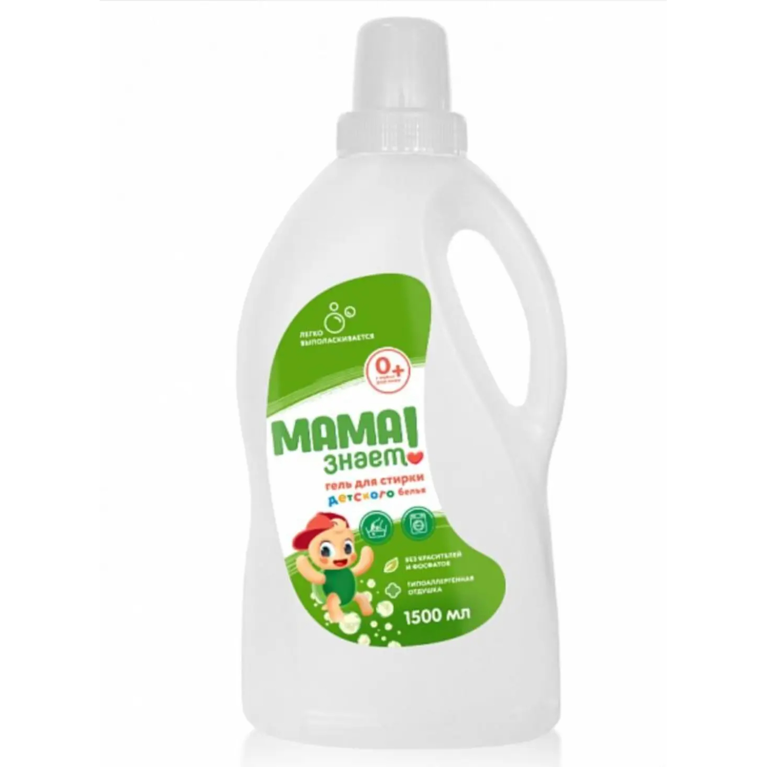 Жидкое средство для стирки Мама знает для детского белья 1,5 л