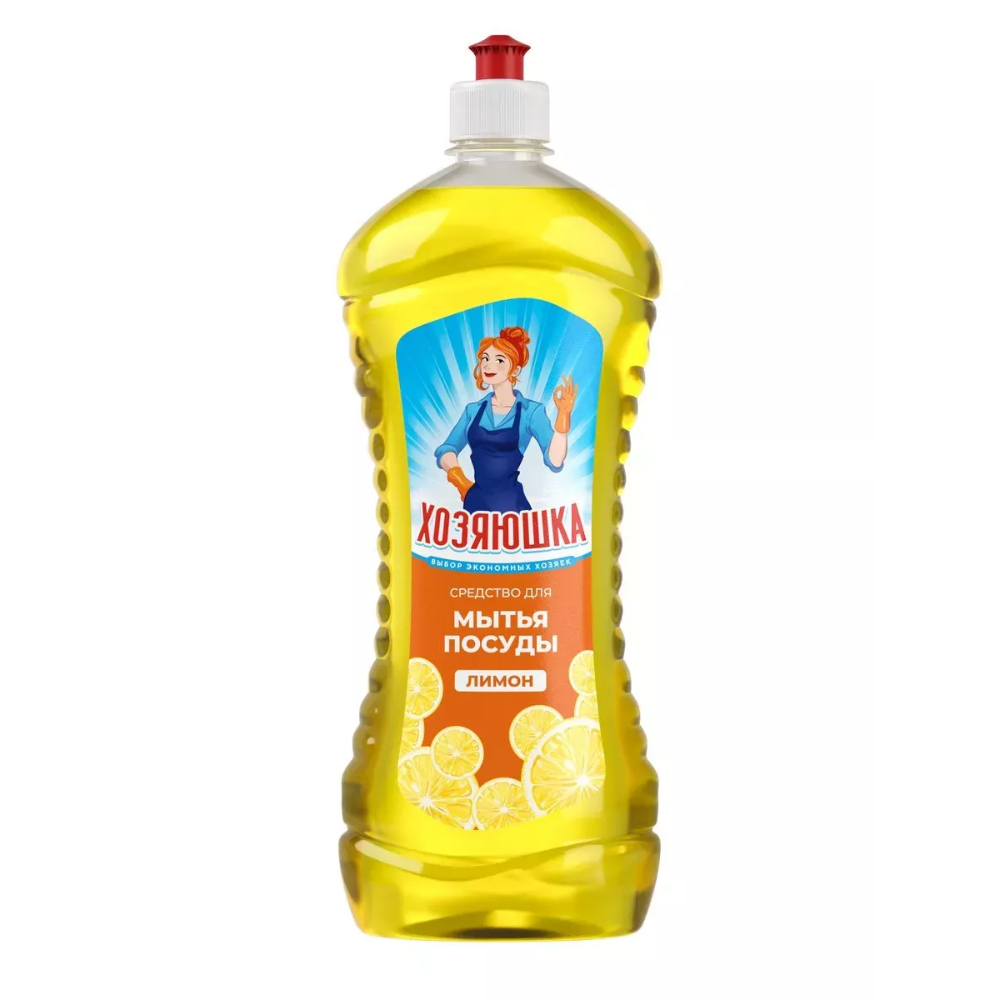 Средство для мытья посуды Хозяюшка лимон 900 мл 189₽