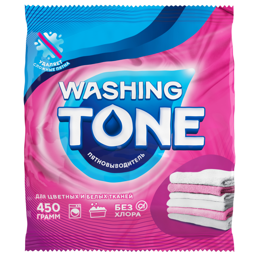 Пятновыводитель для белья Washing Tone 450 г 139₽