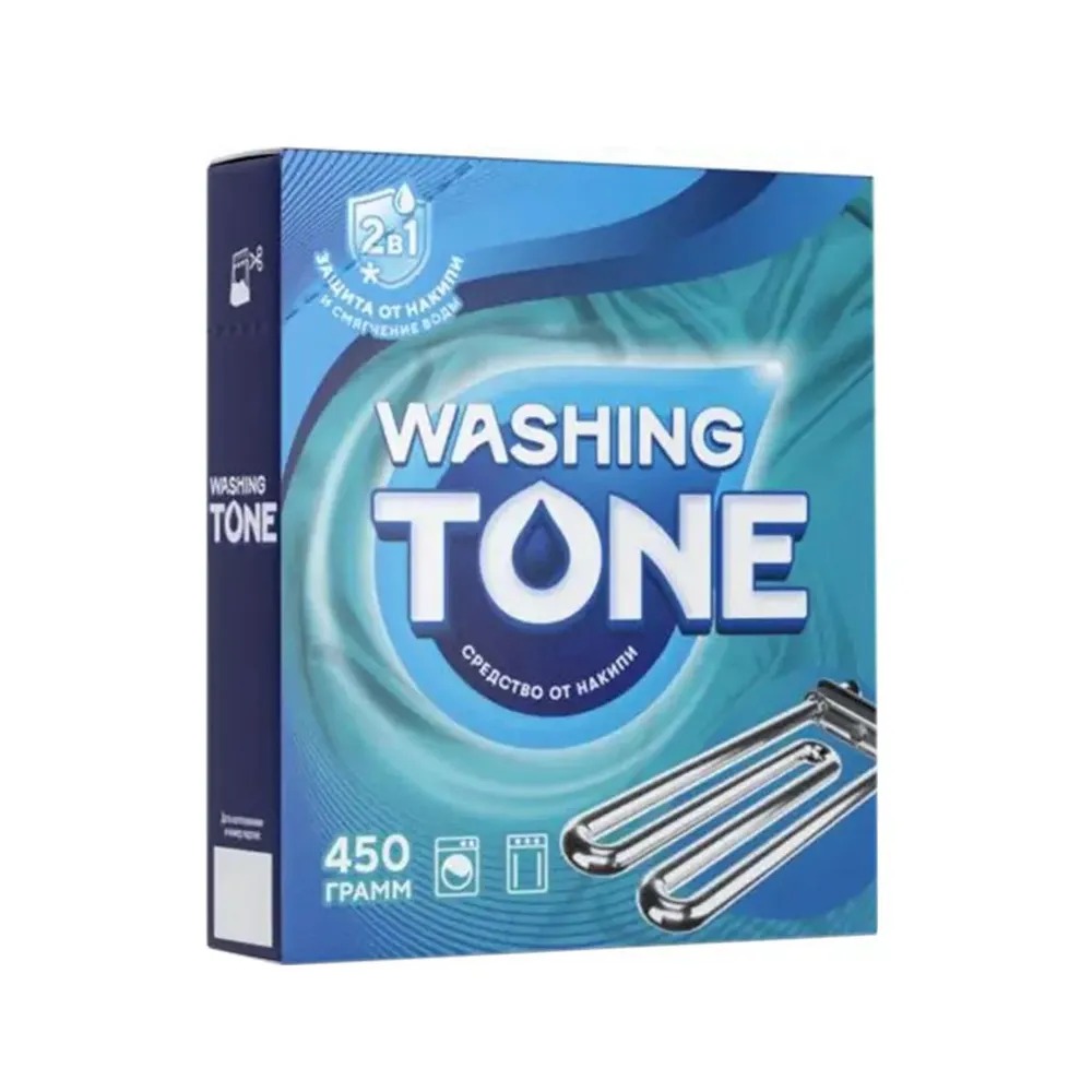 Средство от накипи Washing Tone для стиральных машин 450 г 169₽