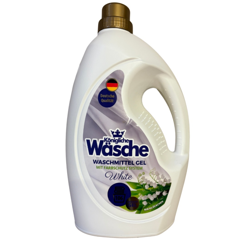 Гель для стирки белых тканей Konigliche Wasche white 3200 мл