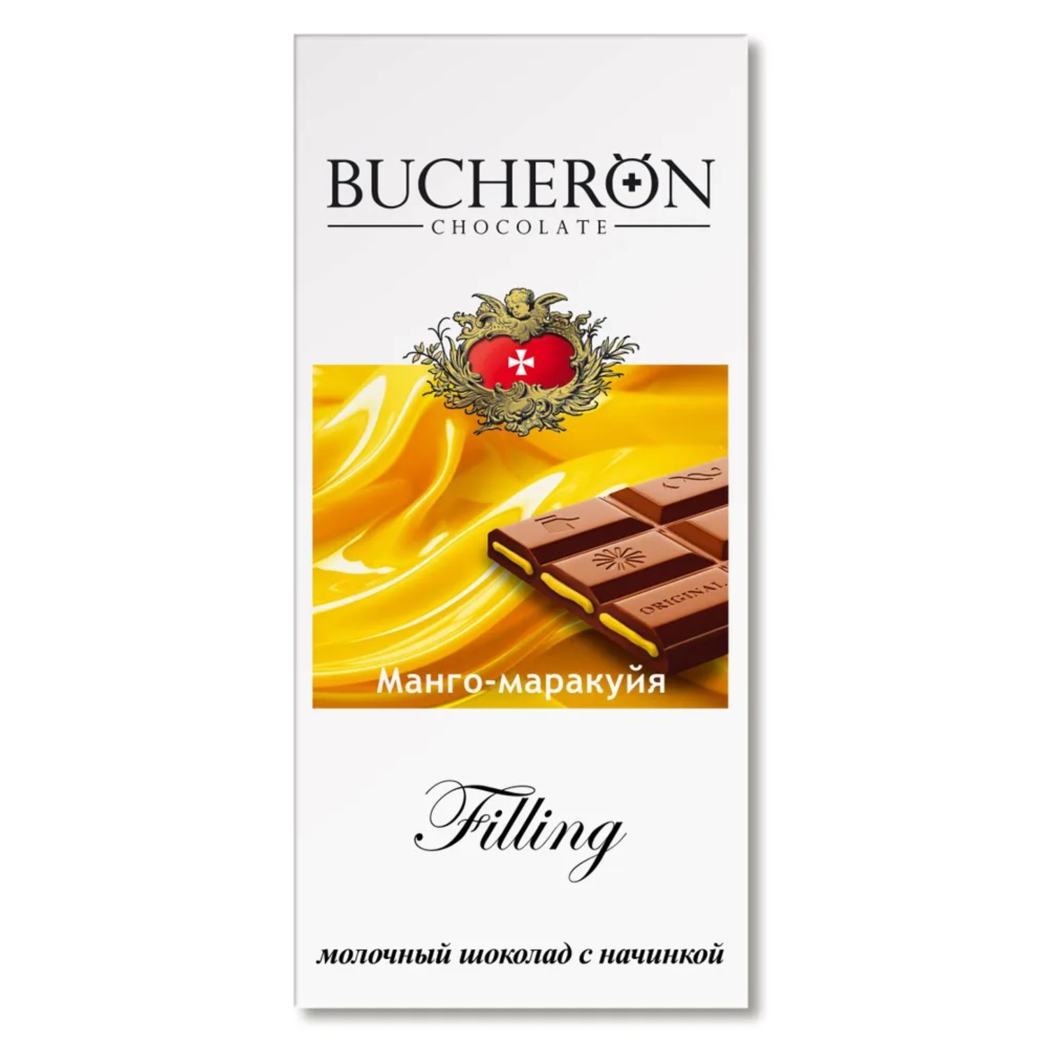 Шоколад Bucheron молочный манго-маракуйя 85 г