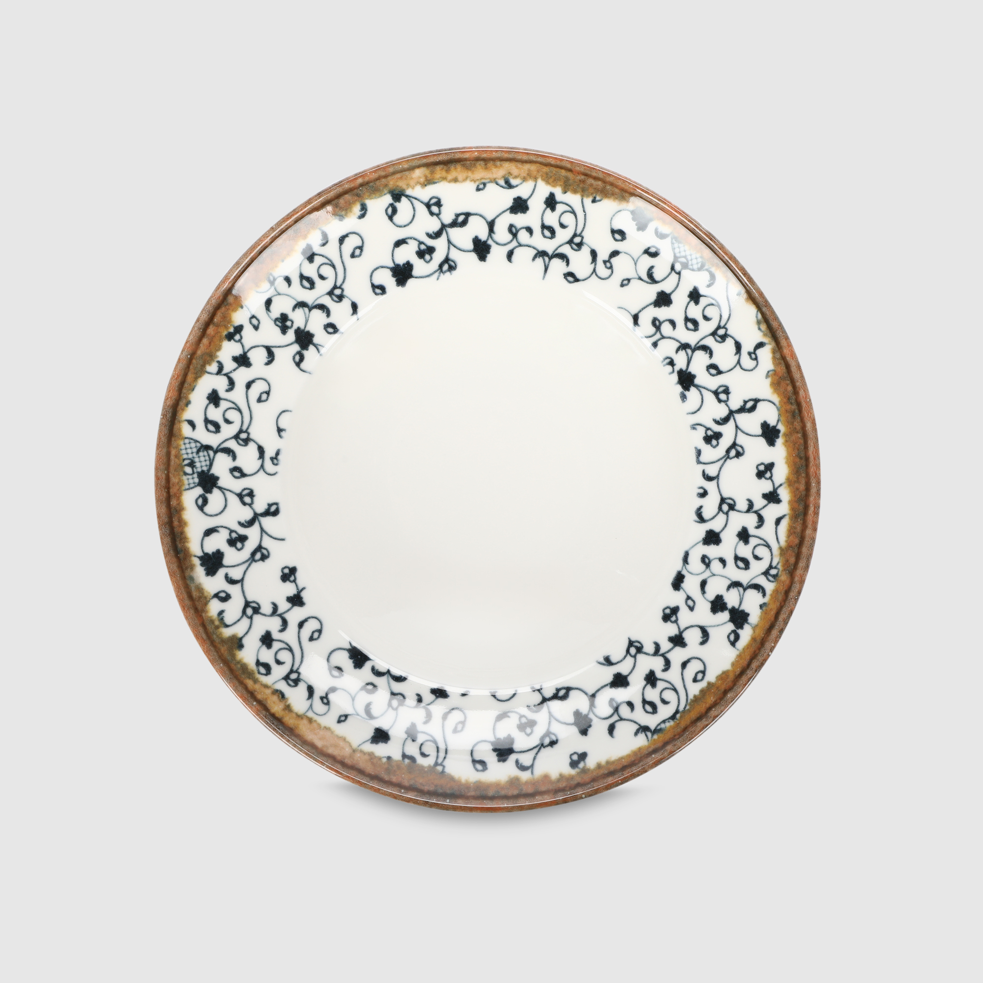 Тарелка для пасты Kutahya porselen Fluer amber 27 см