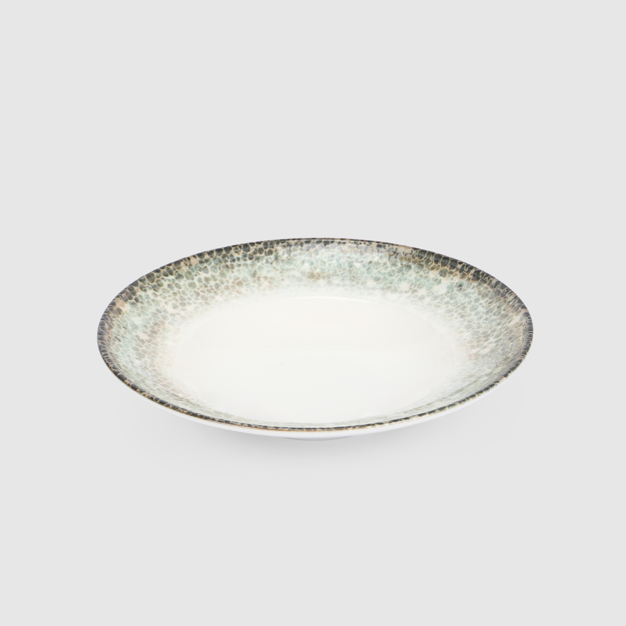 Тарелка для пасты Kutahya porselen Rust green 27 см