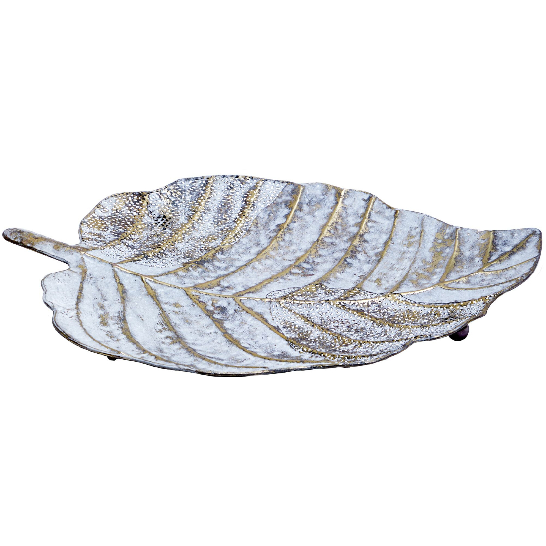 Блюдо декоративное Glasar Лист 57х45х5 см 6899₽