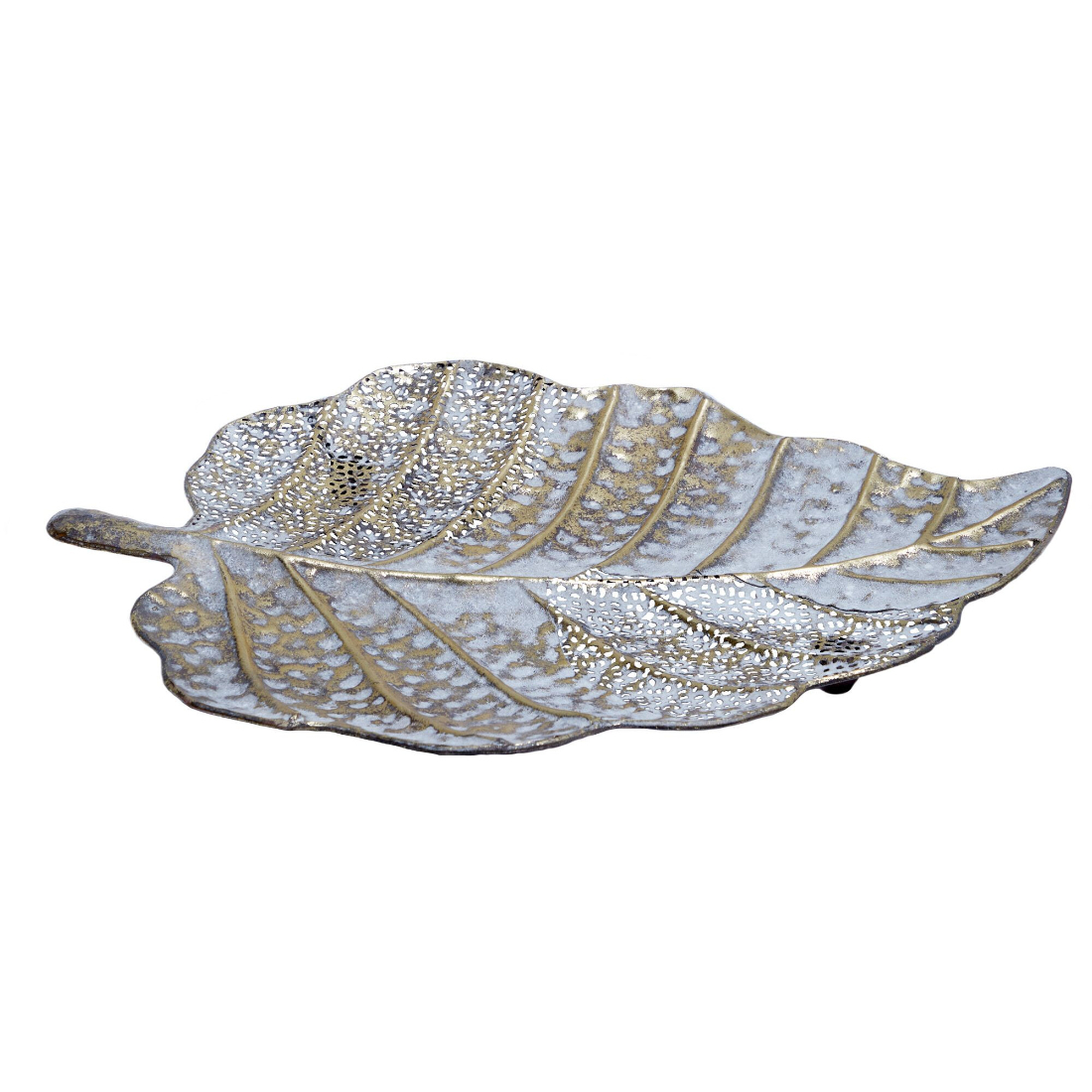 Блюдо декоративное Glasar Лист 48х37х5 см 5199₽