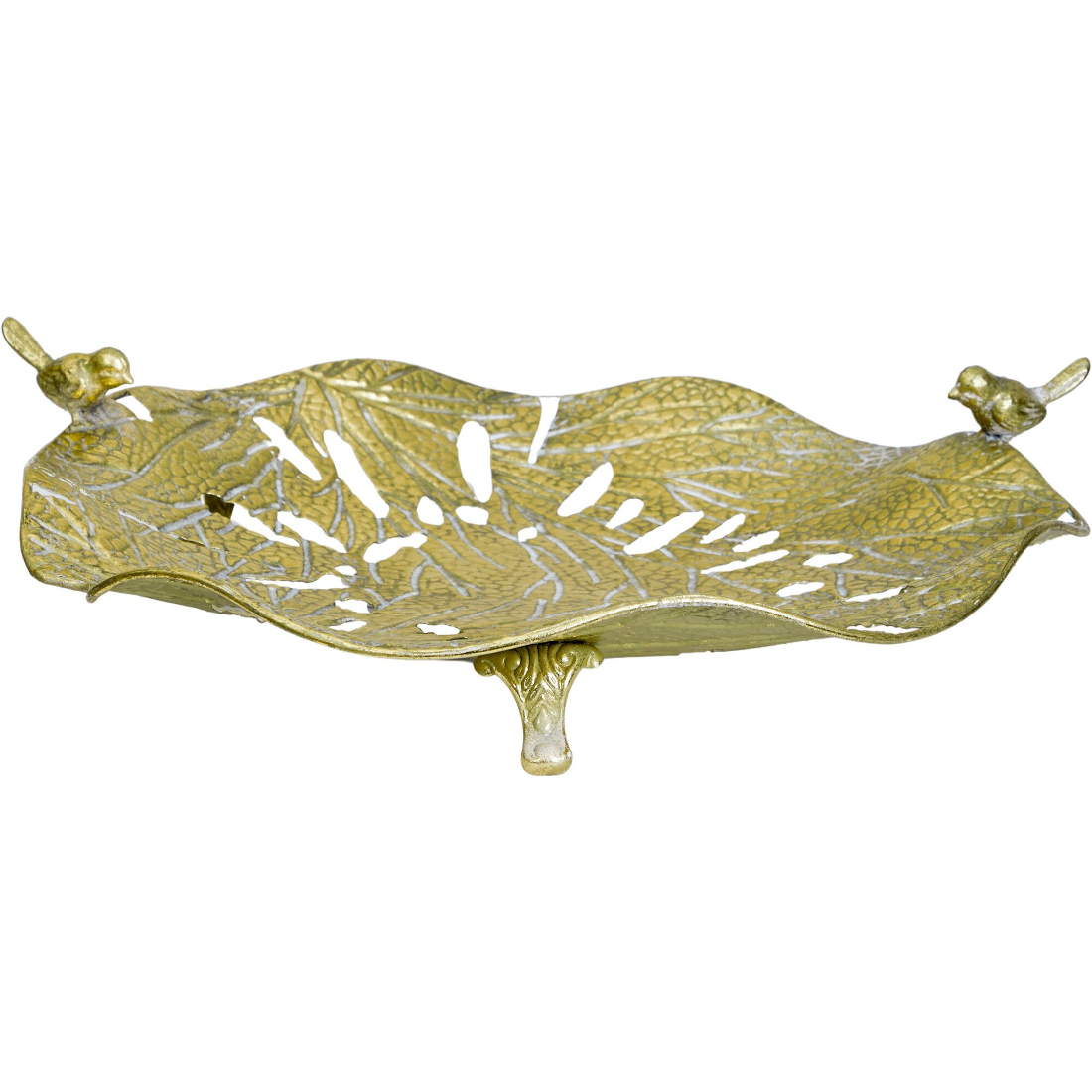 Блюдо Glasar с птичками 43х39х10 см 4299₽