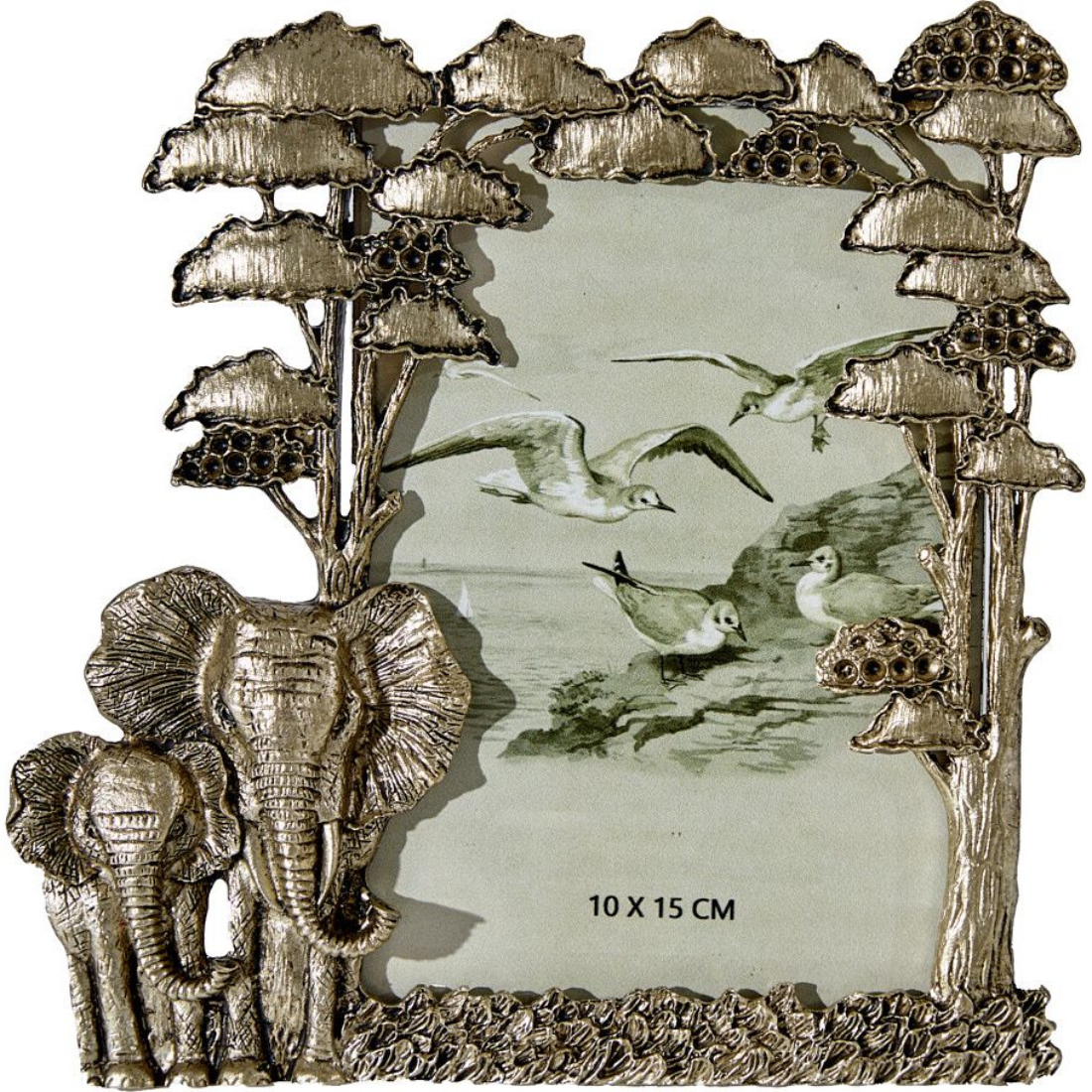 Фоторамка настольная Glasar Сафари 10х15см 17х2х18 см 4899₽