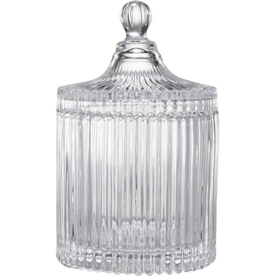Конфетница Glasar с крышкой 10х10х15 см 2499₽