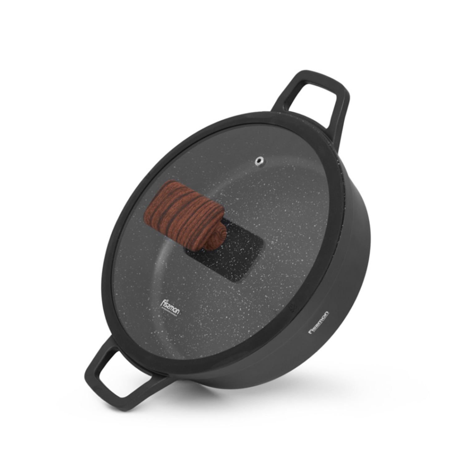 Сотейник Fissman Filomena стеклянная крышка 28 см 35 л 6890₽