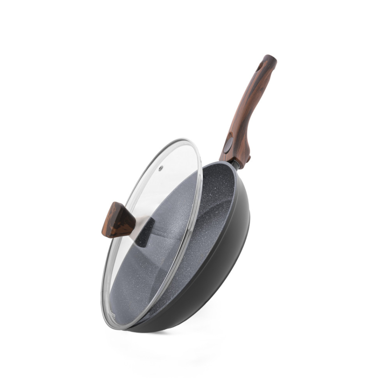 Сковорода Fissman Capella со съемной ручкой стеклянная крышка 26 см 5590₽