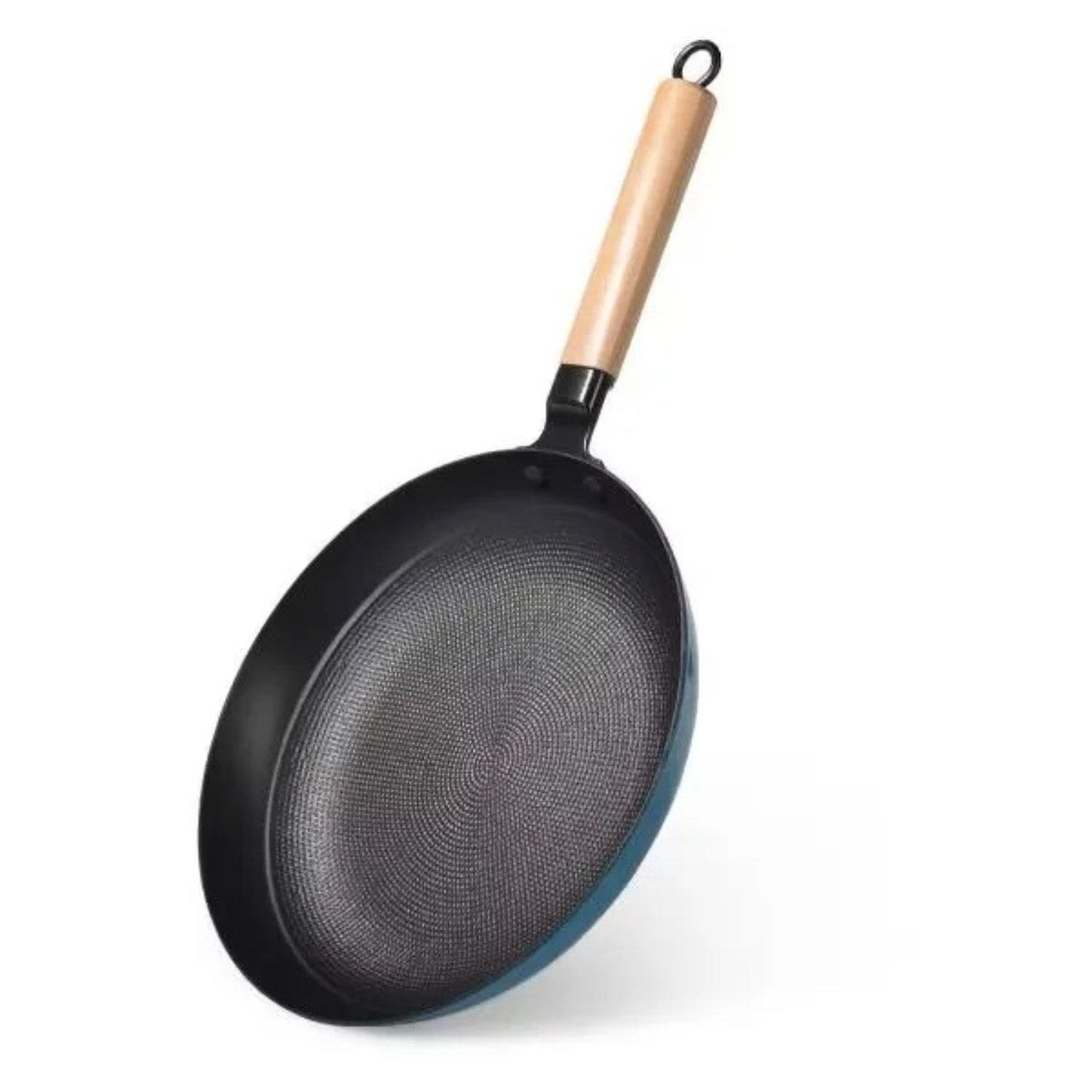 Сковорода Fissman Seagreen эмалированный чугун 24x4,5 см