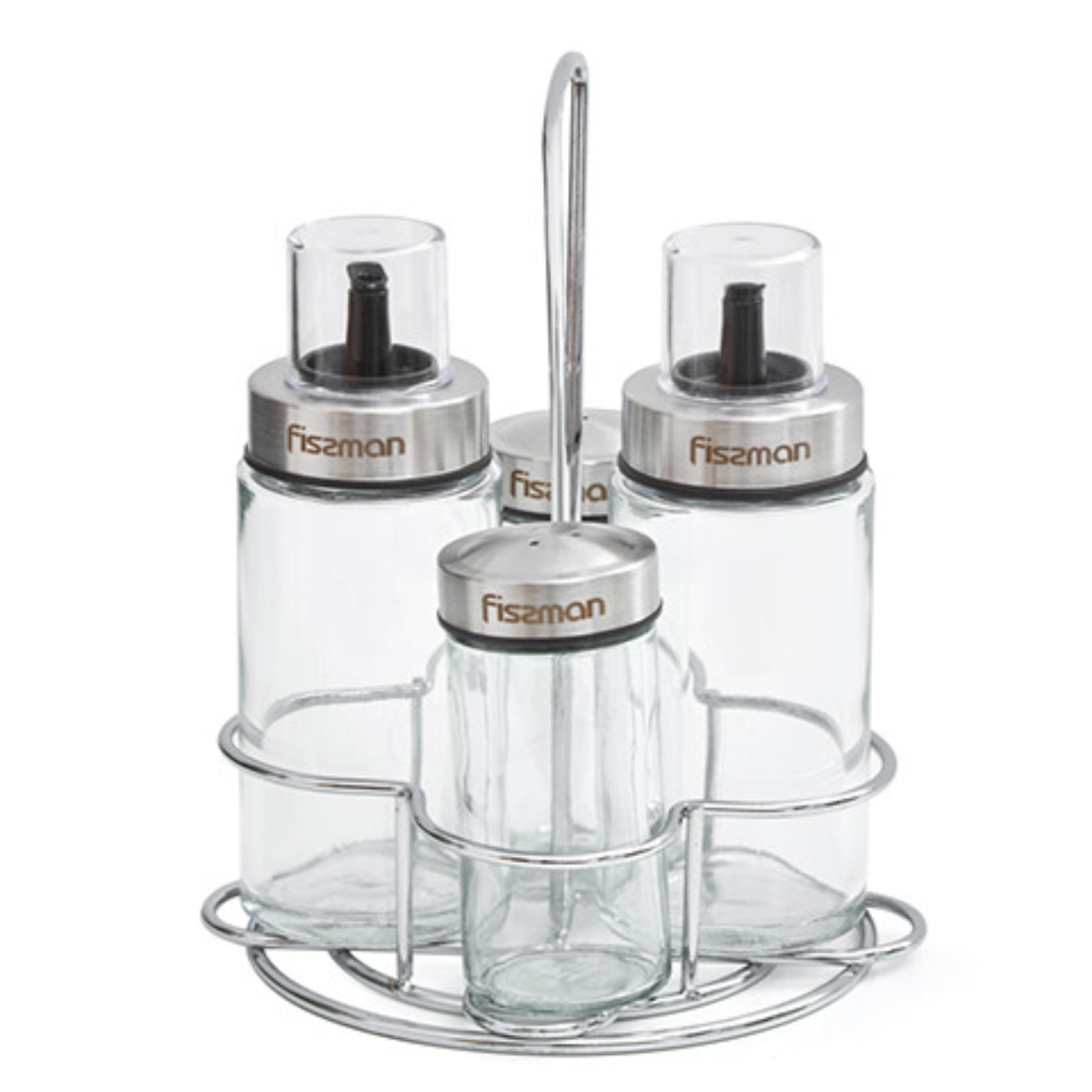 Набор Fissman для масла и специй, 5 предметов, 170 мл, 90 мл