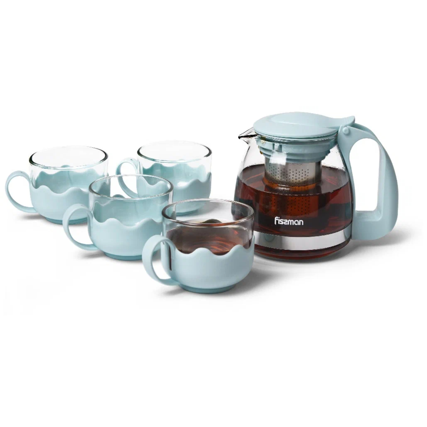 Набор чайный Fissman стекло 5 предметов 6483 1829₽