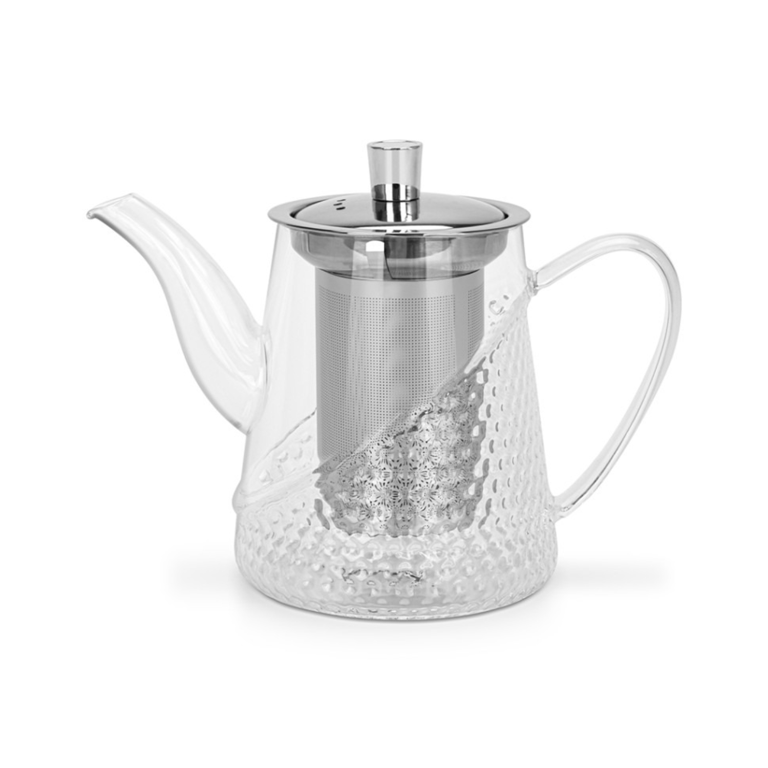 Чайник Fissman заварочный со стальным фильтром стекло 600 мл 2790₽