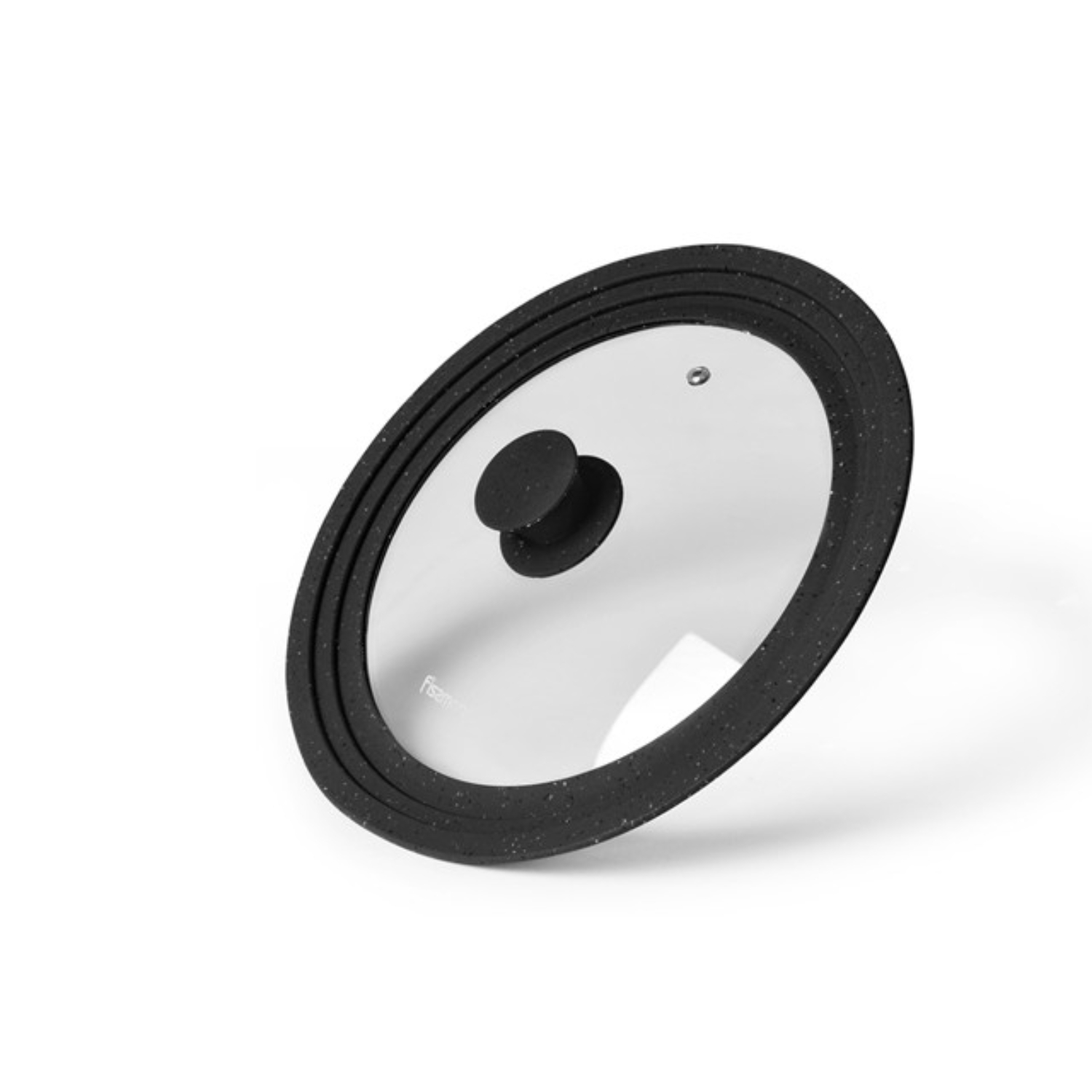 Крышка Fissman Triplex черная стекло 26х28х30 см 2390₽