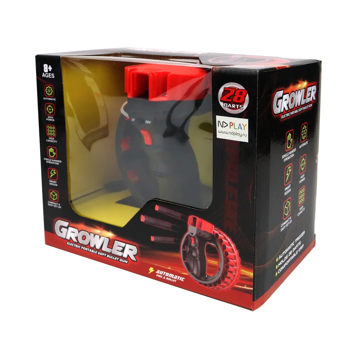 Бластер ND Play с мягкими пулями 3799₽