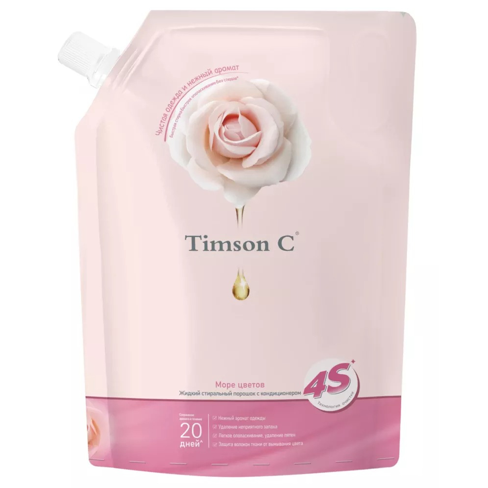 Гель для стирки Тимсон Море цветов 1,25 л