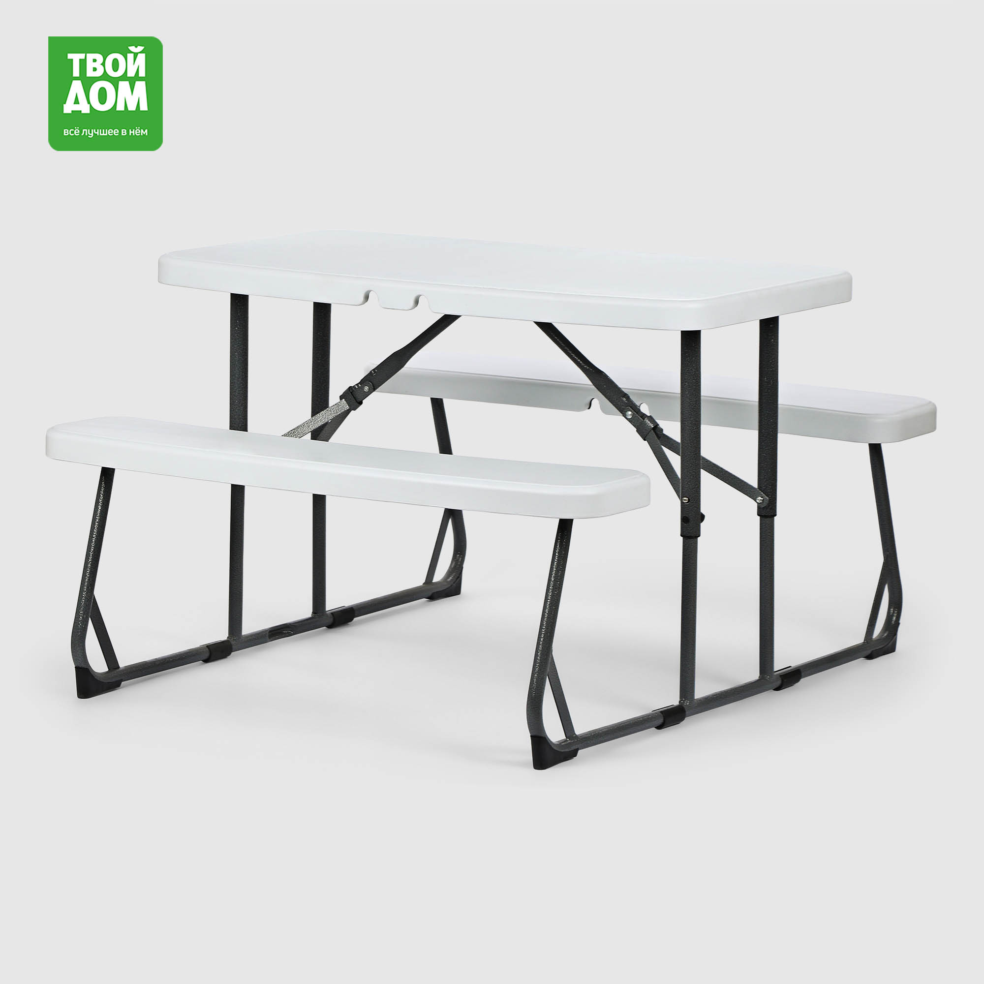 Комплект детской мебели для пикника Yixiang белый 3 предмета