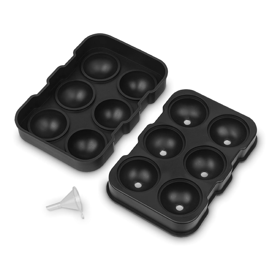 Форма для льда на 6 шаров Homefeel black 679₽