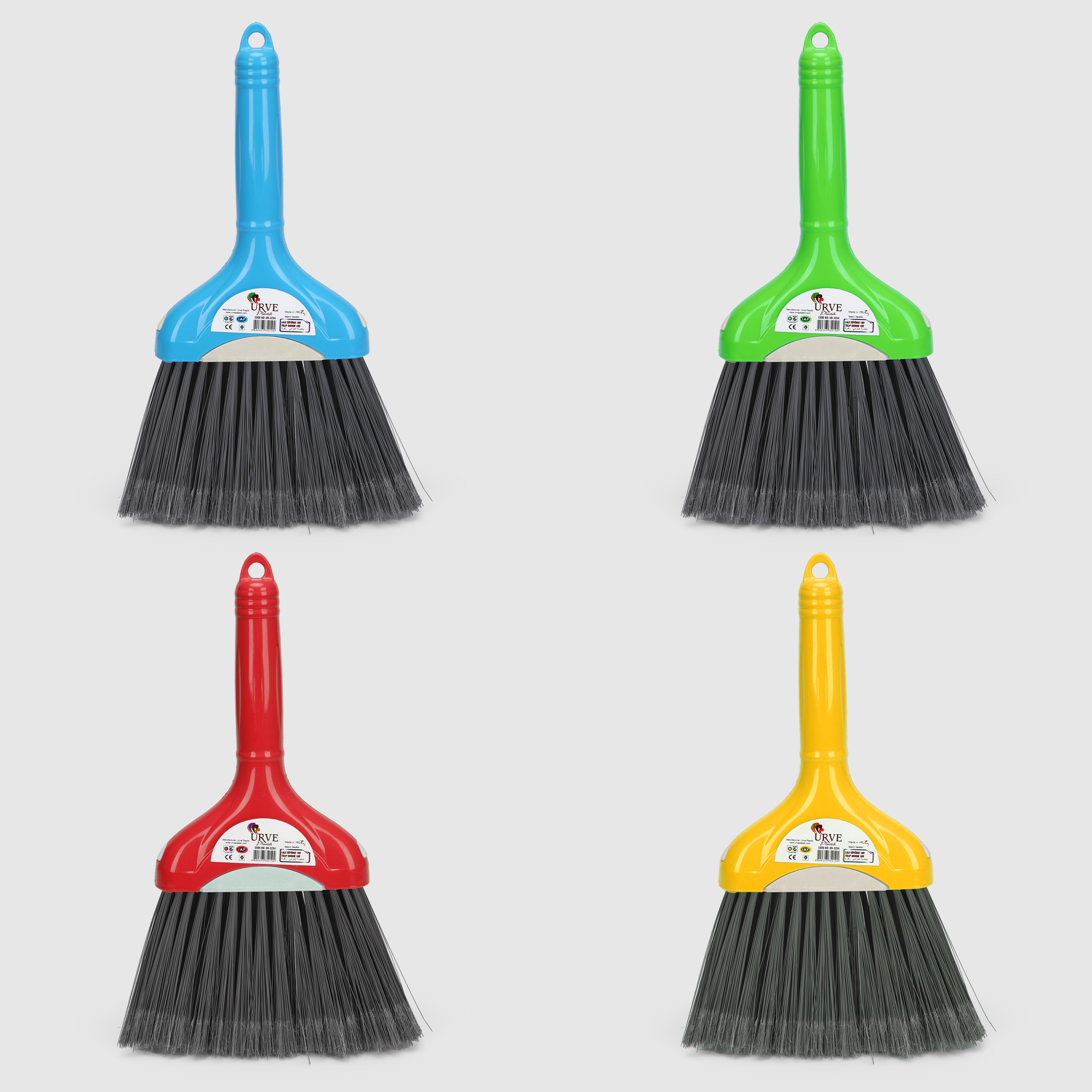 Веник Urve Plastik 1 28х12 см в ассортименте 89₽