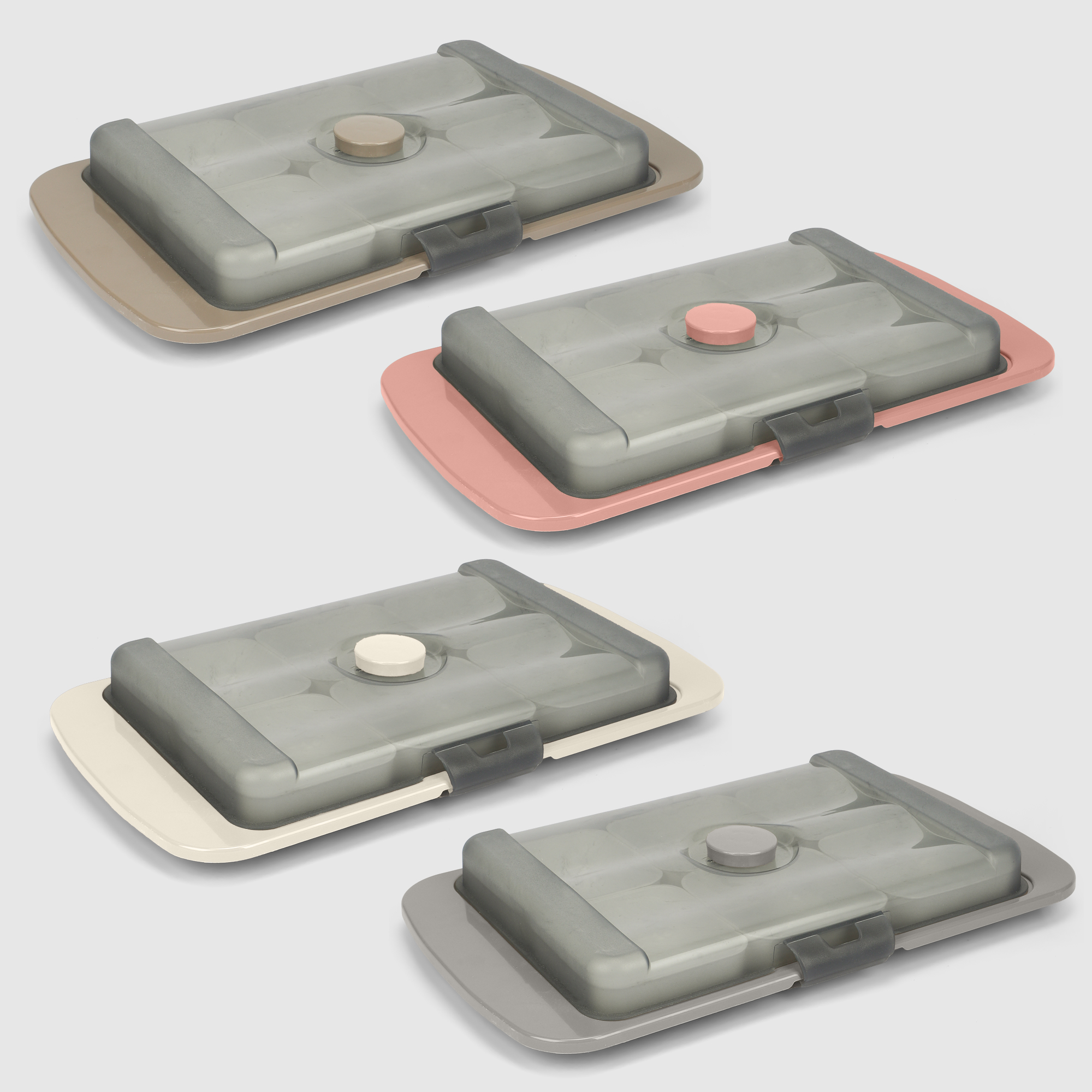 Ланчбокс Urve Plastik с 6 отсеками