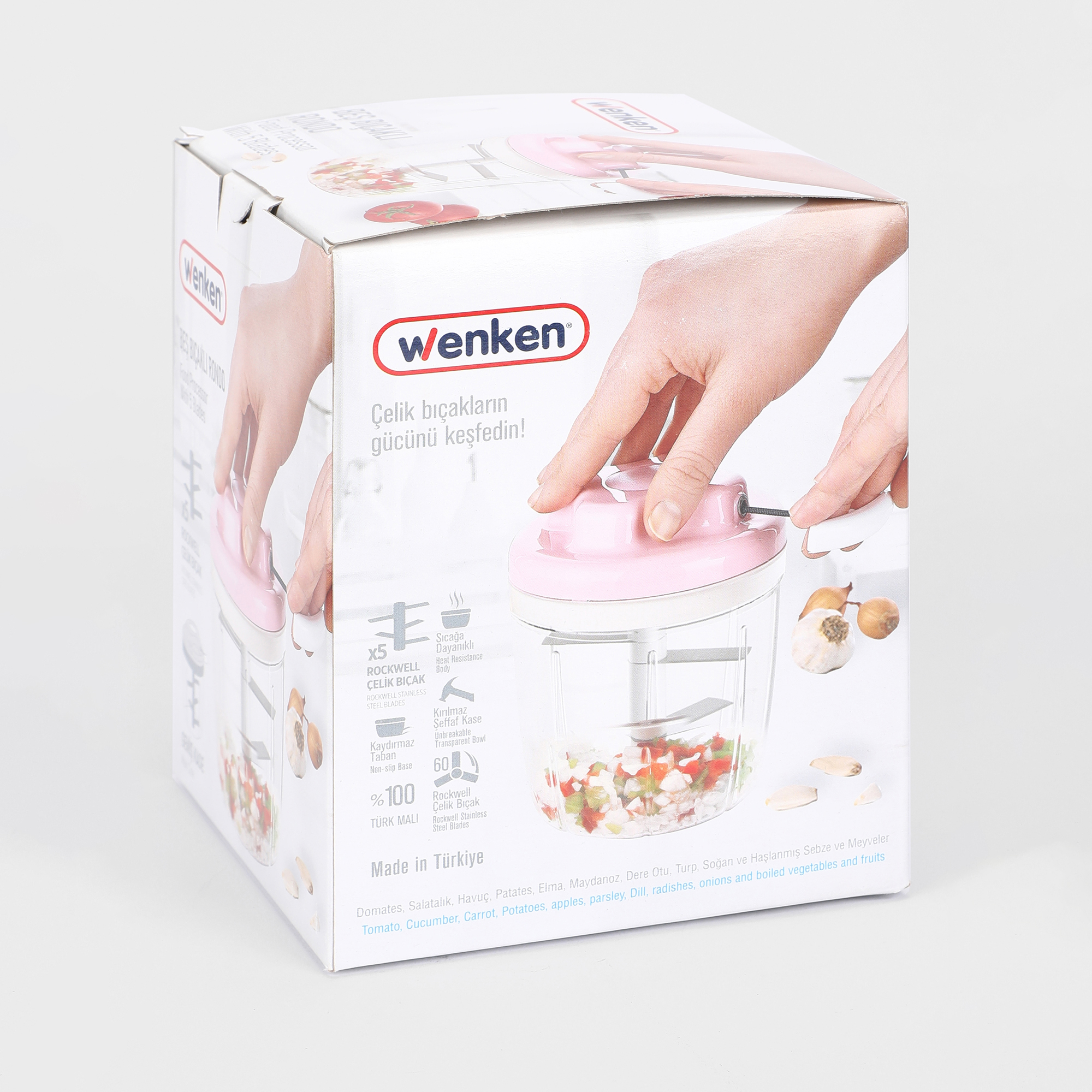 Измельчитель Urve Plastic кухонный ручной 5 лезвий 699₽